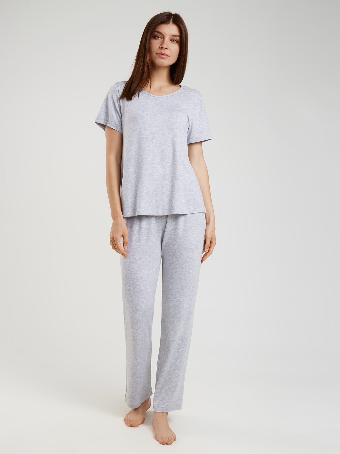 Брюки Светло-серый 2702F5004 | фото 1