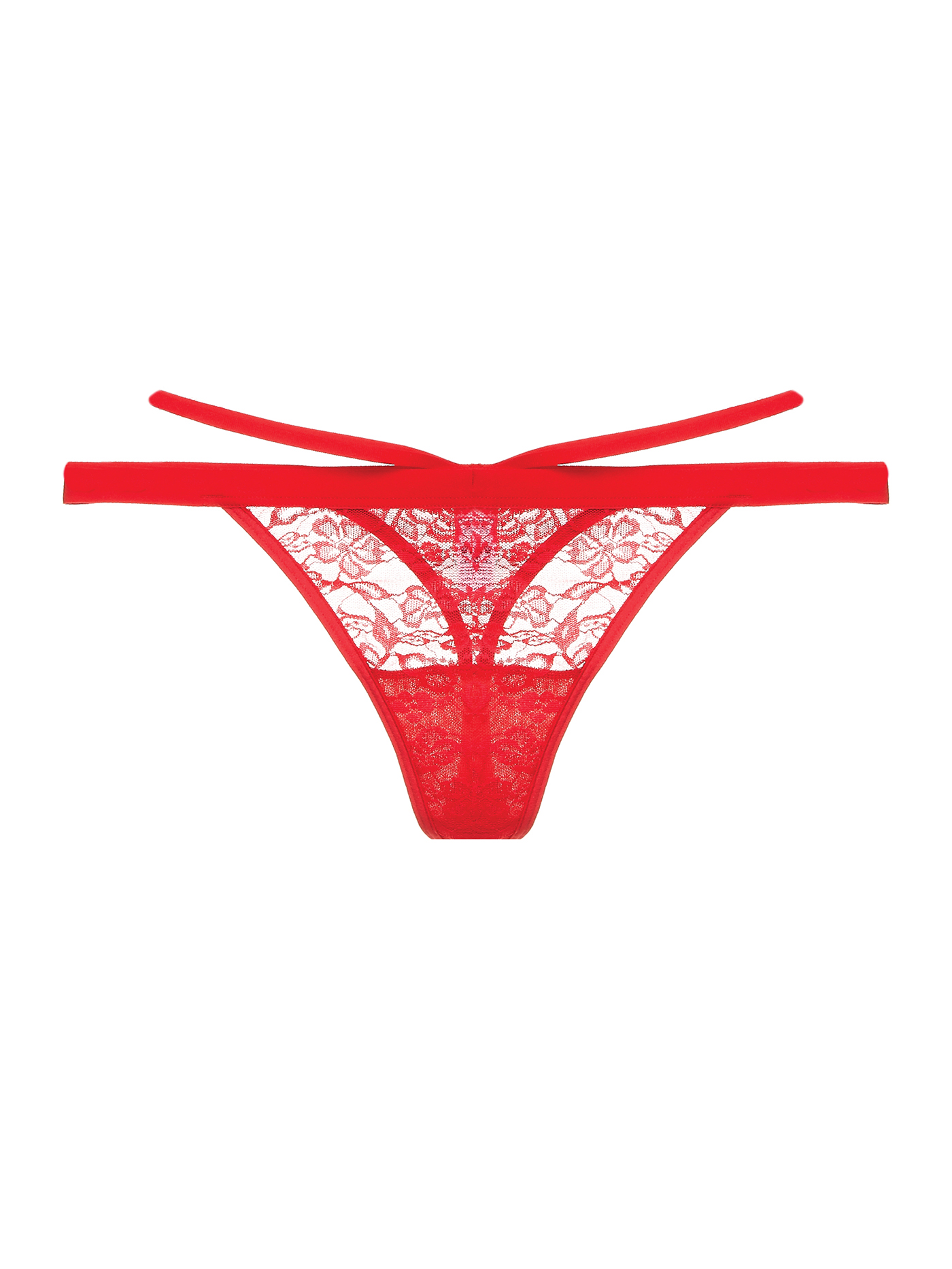 Трусы стринг Насыщенный красный 2465F2100_U | фото 3