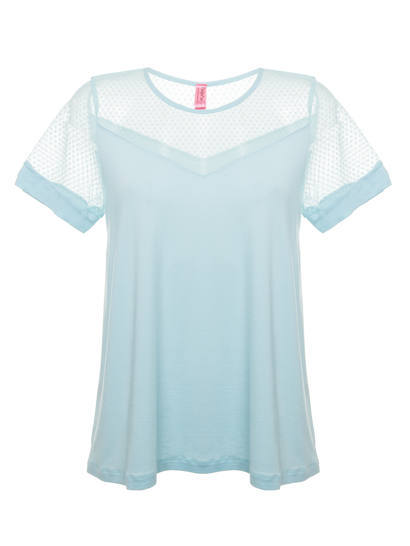 Футболка Ментоловый 2487F3424 | фото 2