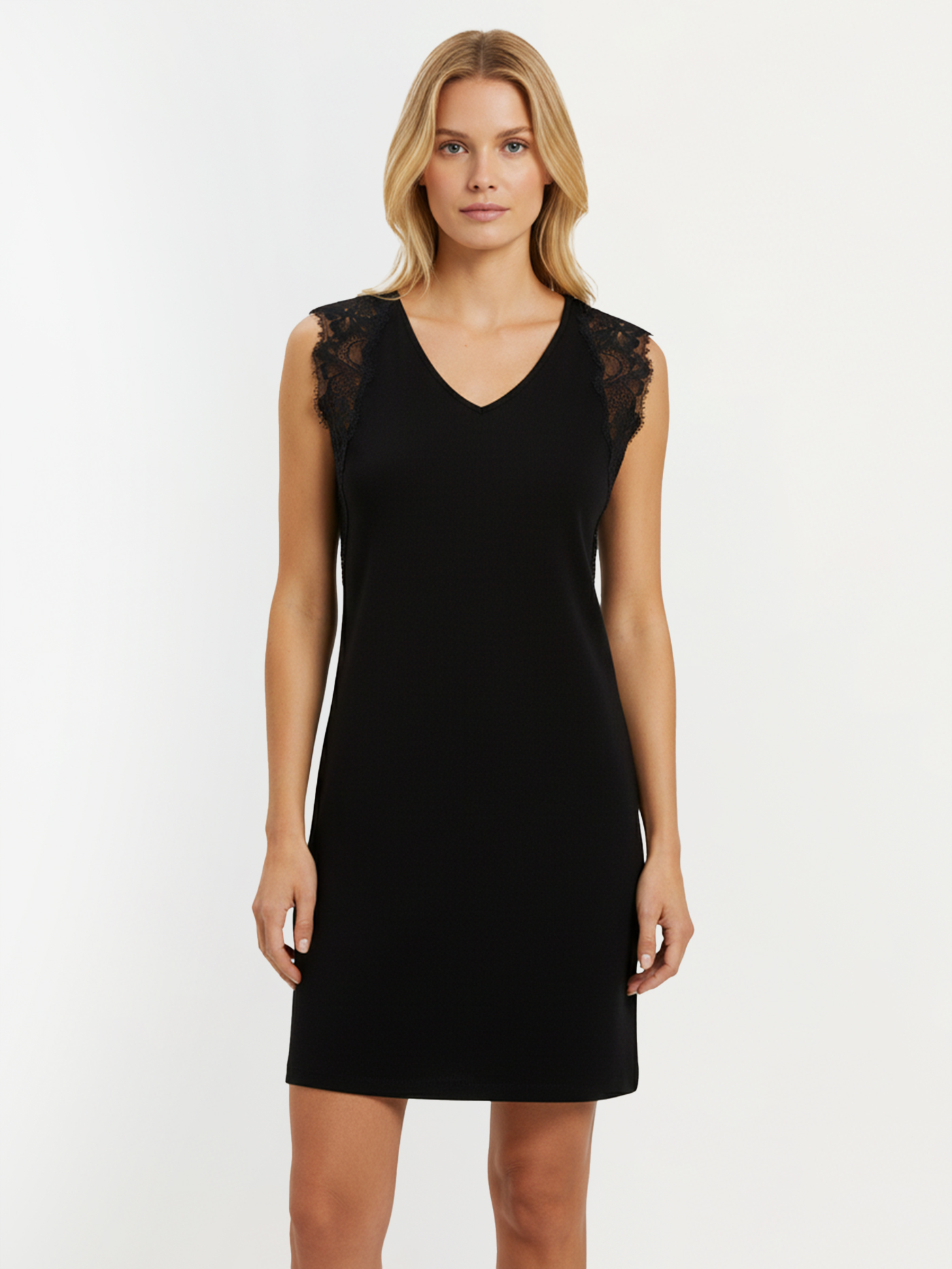 Сорочка короткая Черный 3072F3218L | фото 1