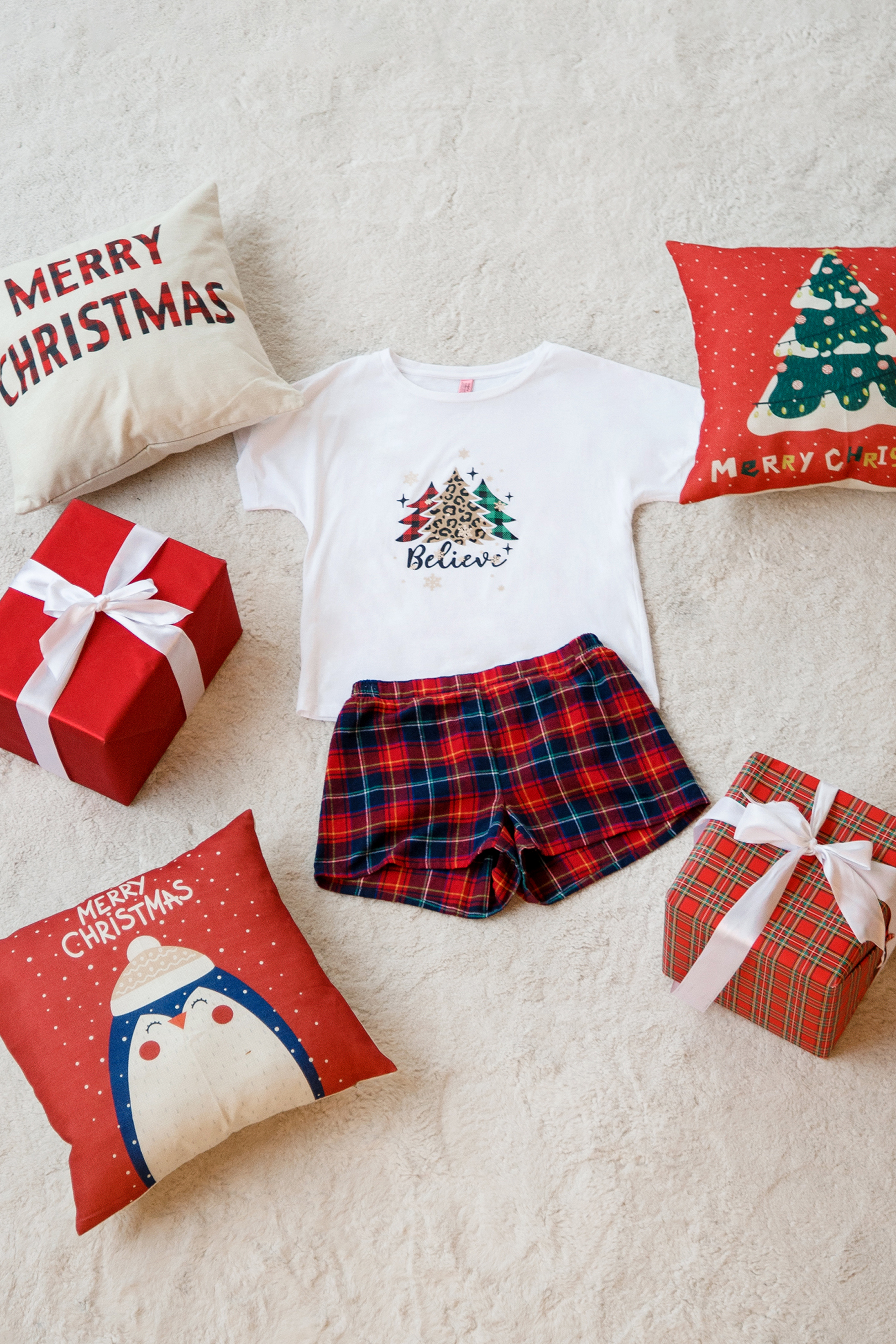 Шорты Красная клетка JBN-4 | фото 1