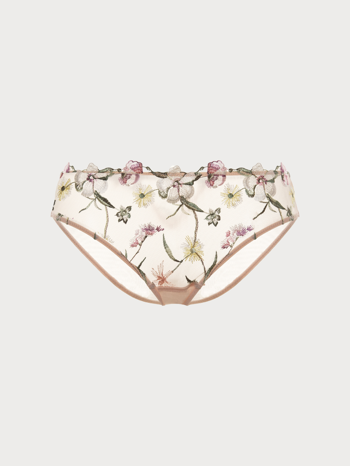 Трусы слип Принт цветы BLQ-1105BR | фото 7