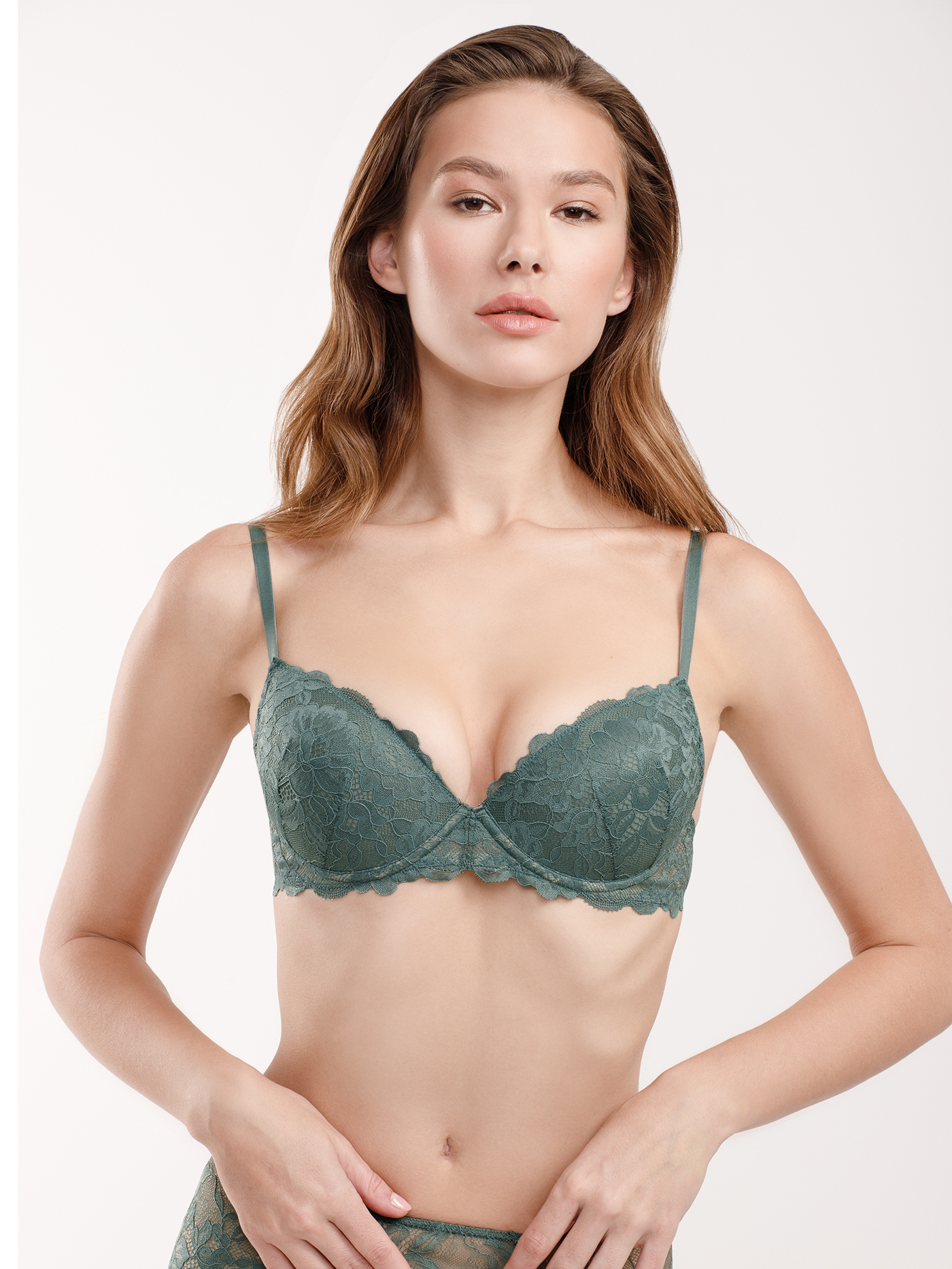 Бюстгальтер push-up Шалфей 2878F1125 | фото 3