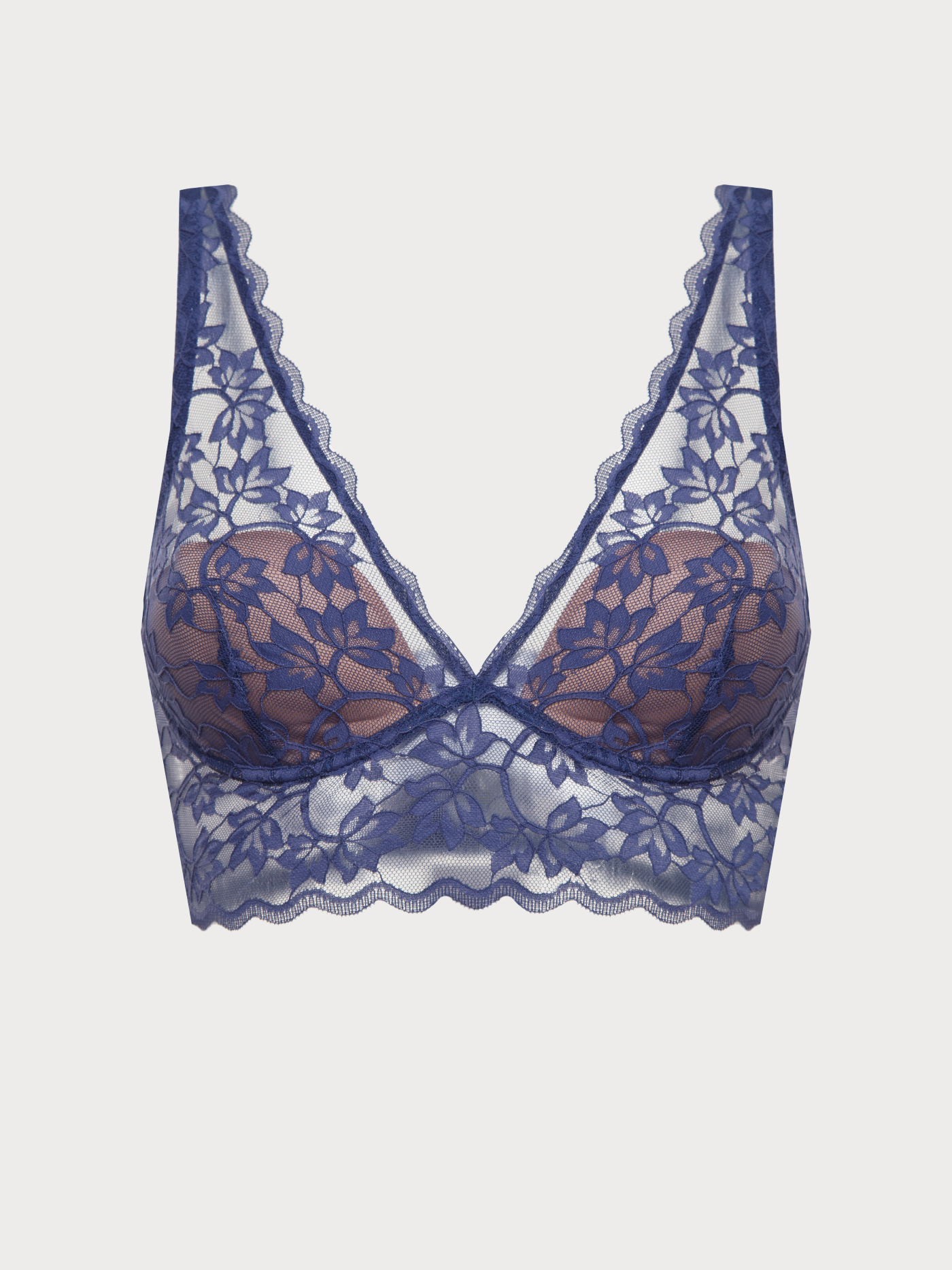 Бюстгальтер мягкий Синий 3016F1350 | фото 6