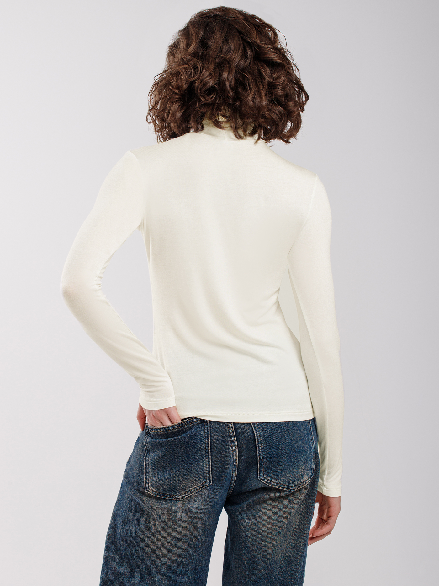 Водолазка Айвори 2989F3423 | фото 2