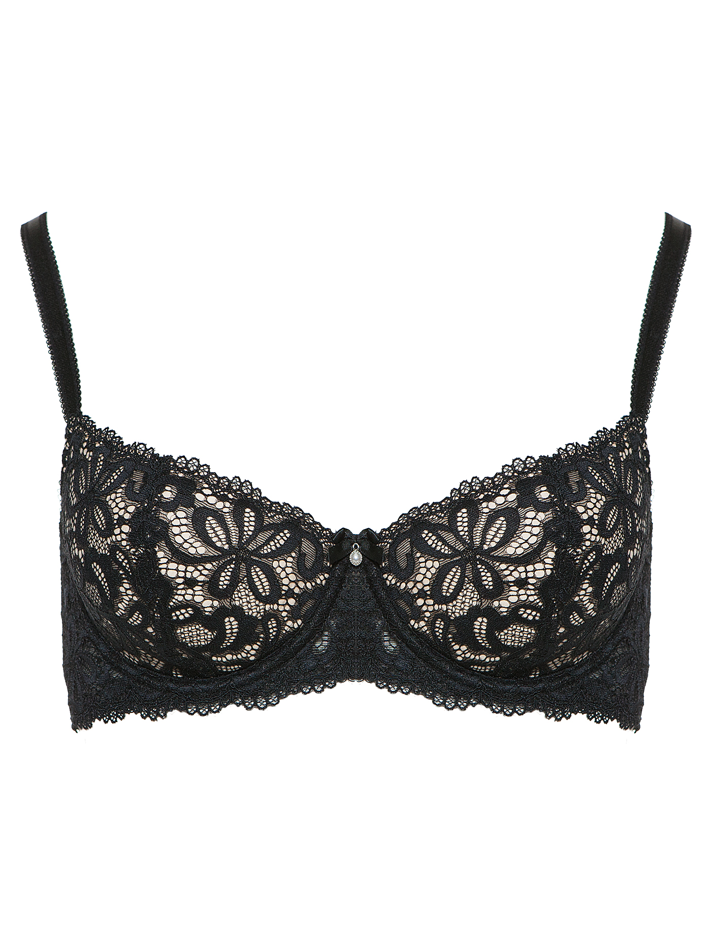 Бюстгальтер балконет t-shirt Черный 2359F1201L | фото 3