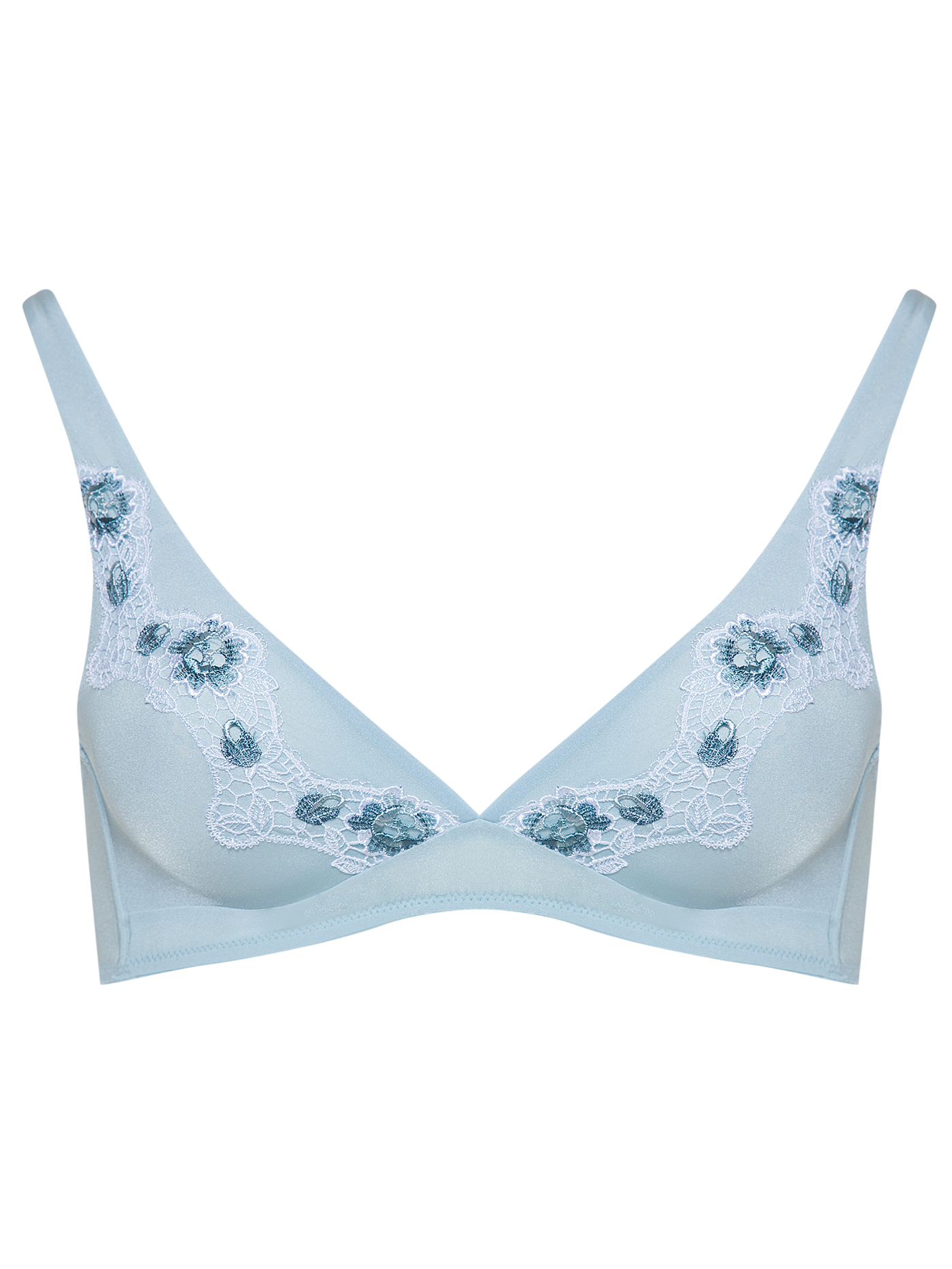 Бюстгальтер мягкий треугольник Светло-лазурный 2373F1417 | фото 3