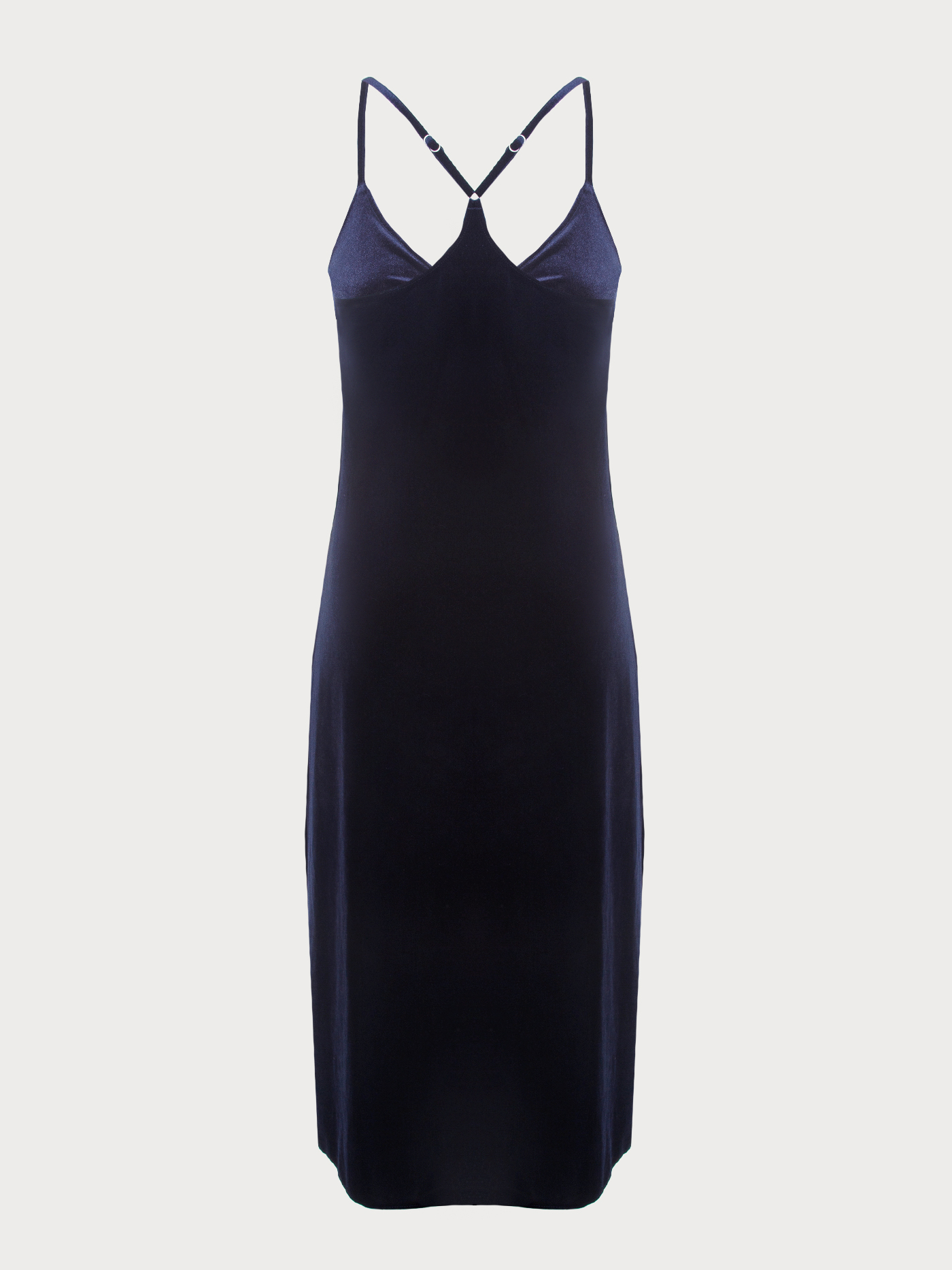 Платье длинное Синий 2990F3818 | фото 7