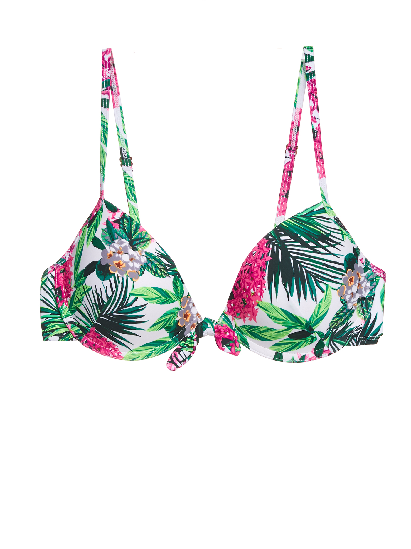 Лиф push-up Принт цветы WS-2 | фото 4