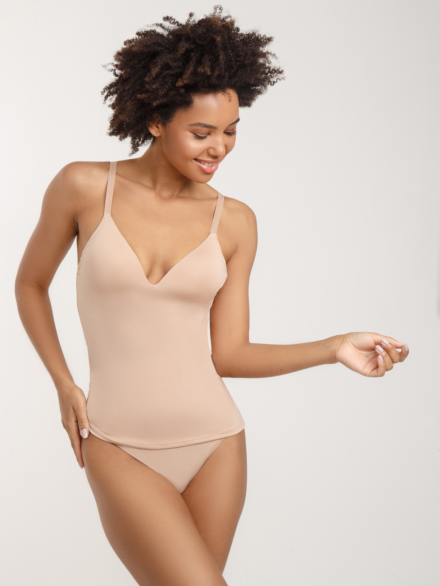 Майка Бежевый PJ006 | фото 2