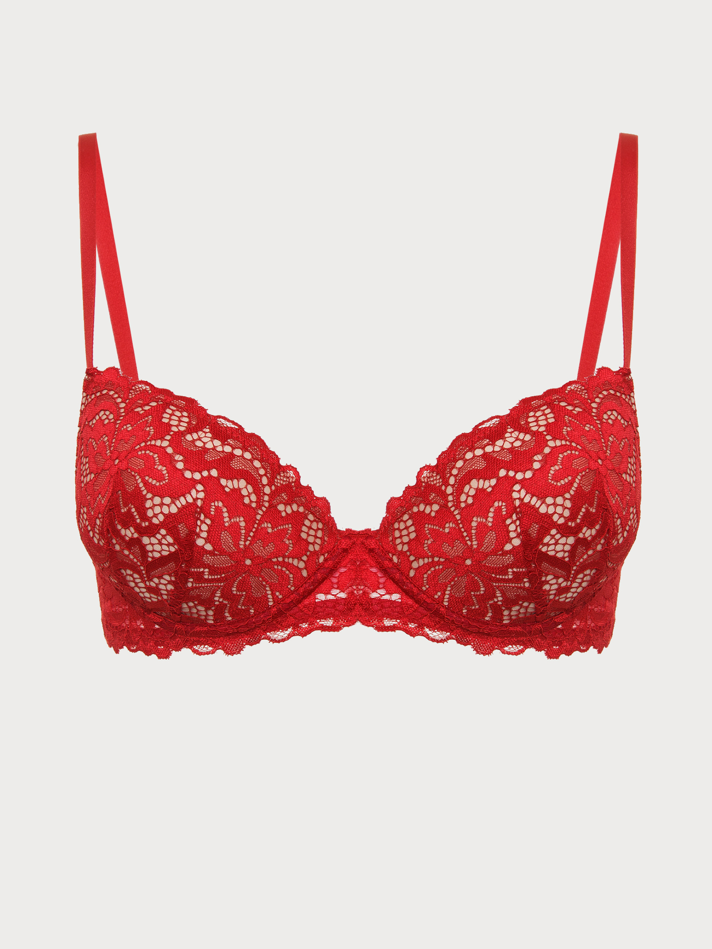 Бюстгальтер push-up Красный 2773F1125 | фото 6