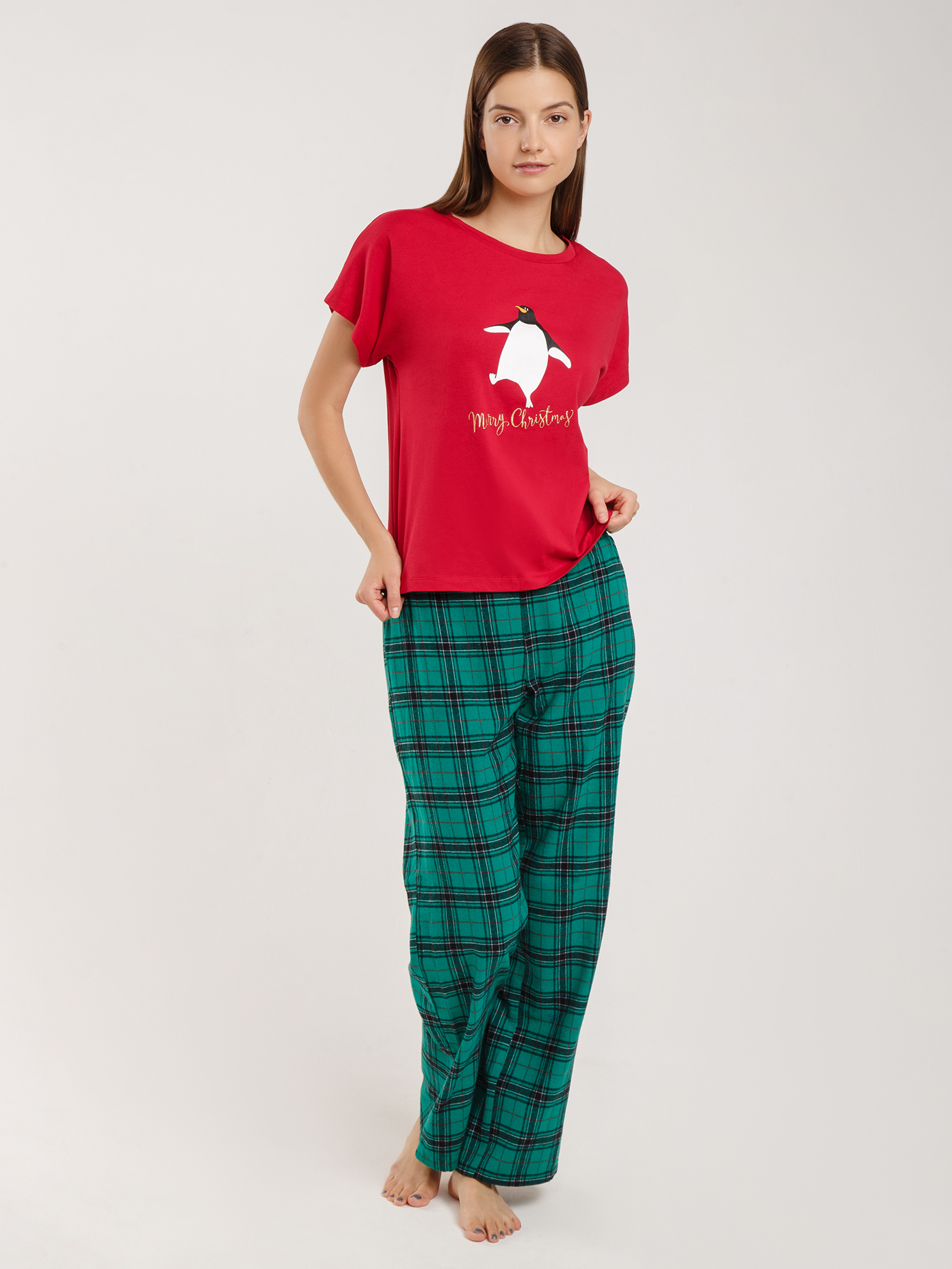 Футболка Принт красный JBN-2 | фото 2