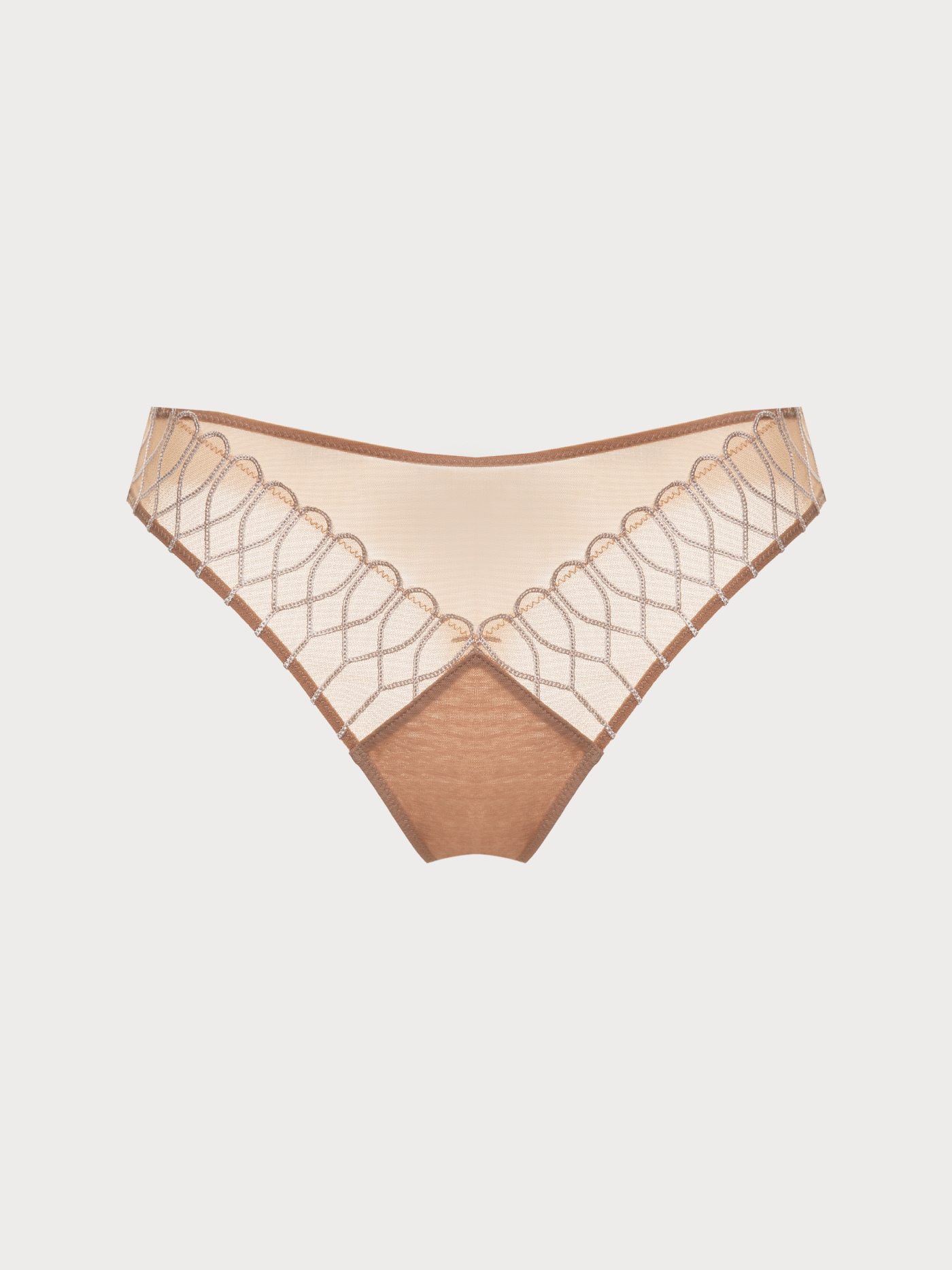 Трусы стринг Бежевый ATN0808TH | фото 5