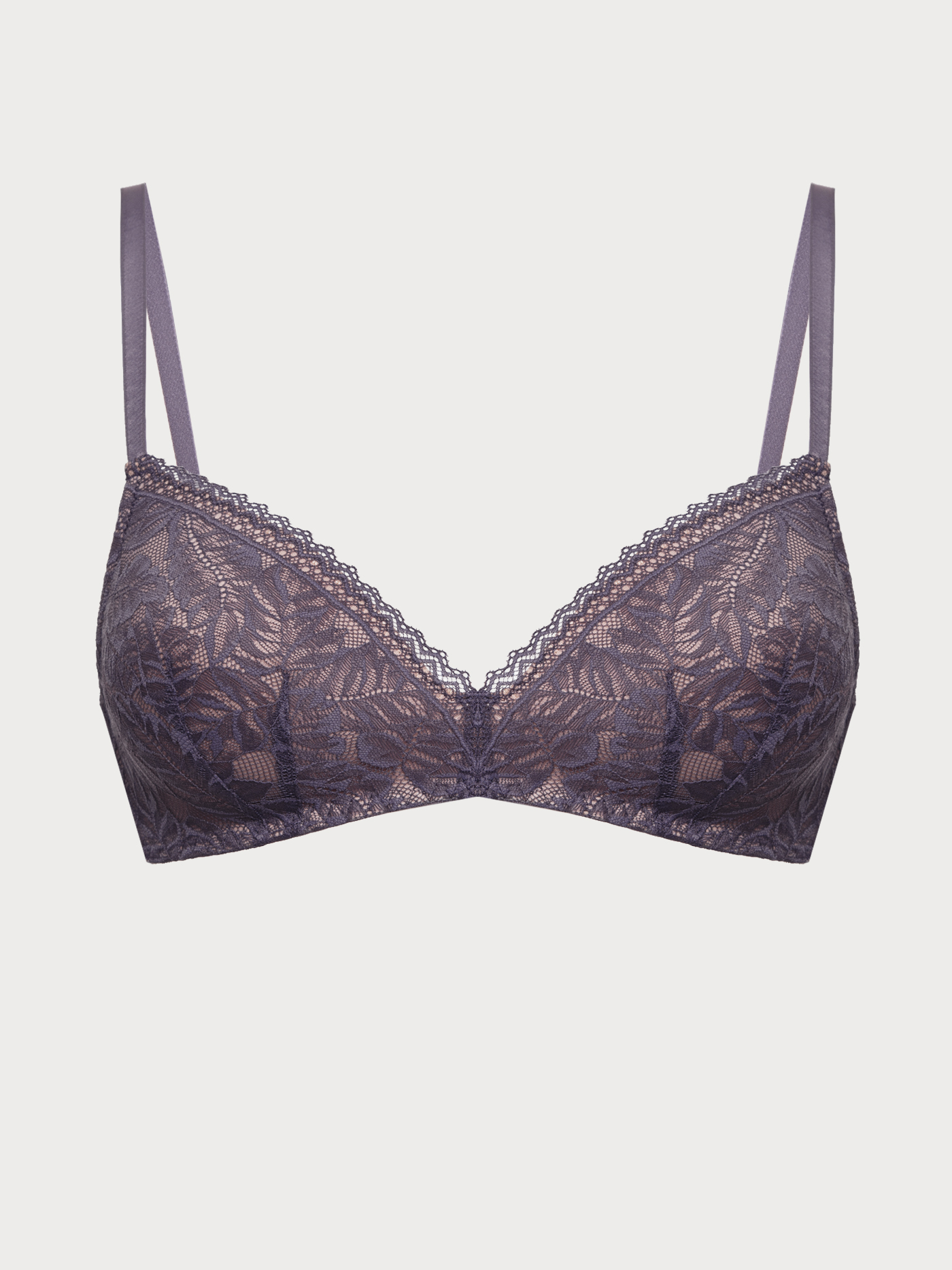 Бюстгальтер треугольник t-shirt Дымчато-серый 2852F1401 | фото 7