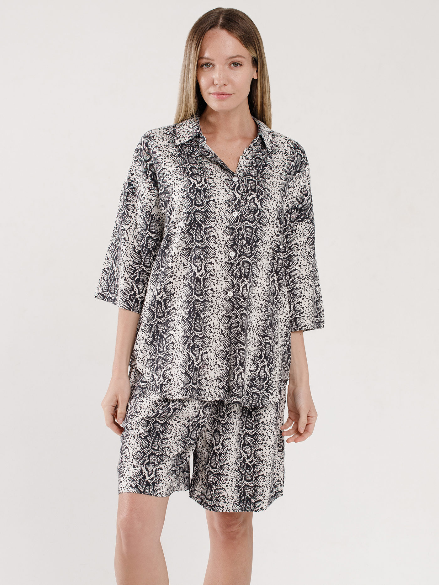 Рубашка Принт питон WTS-2 | фото 1