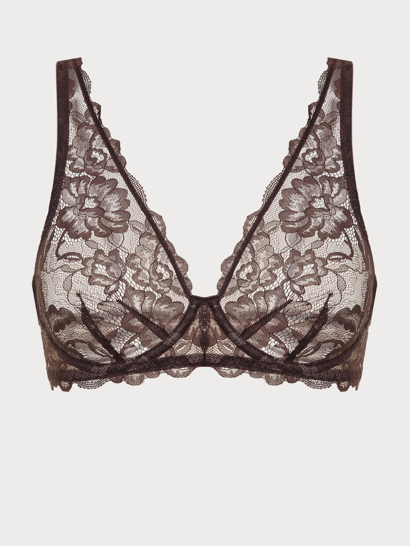 Бюстгальтер мягкий Коричневый 2878F1301 | фото 5