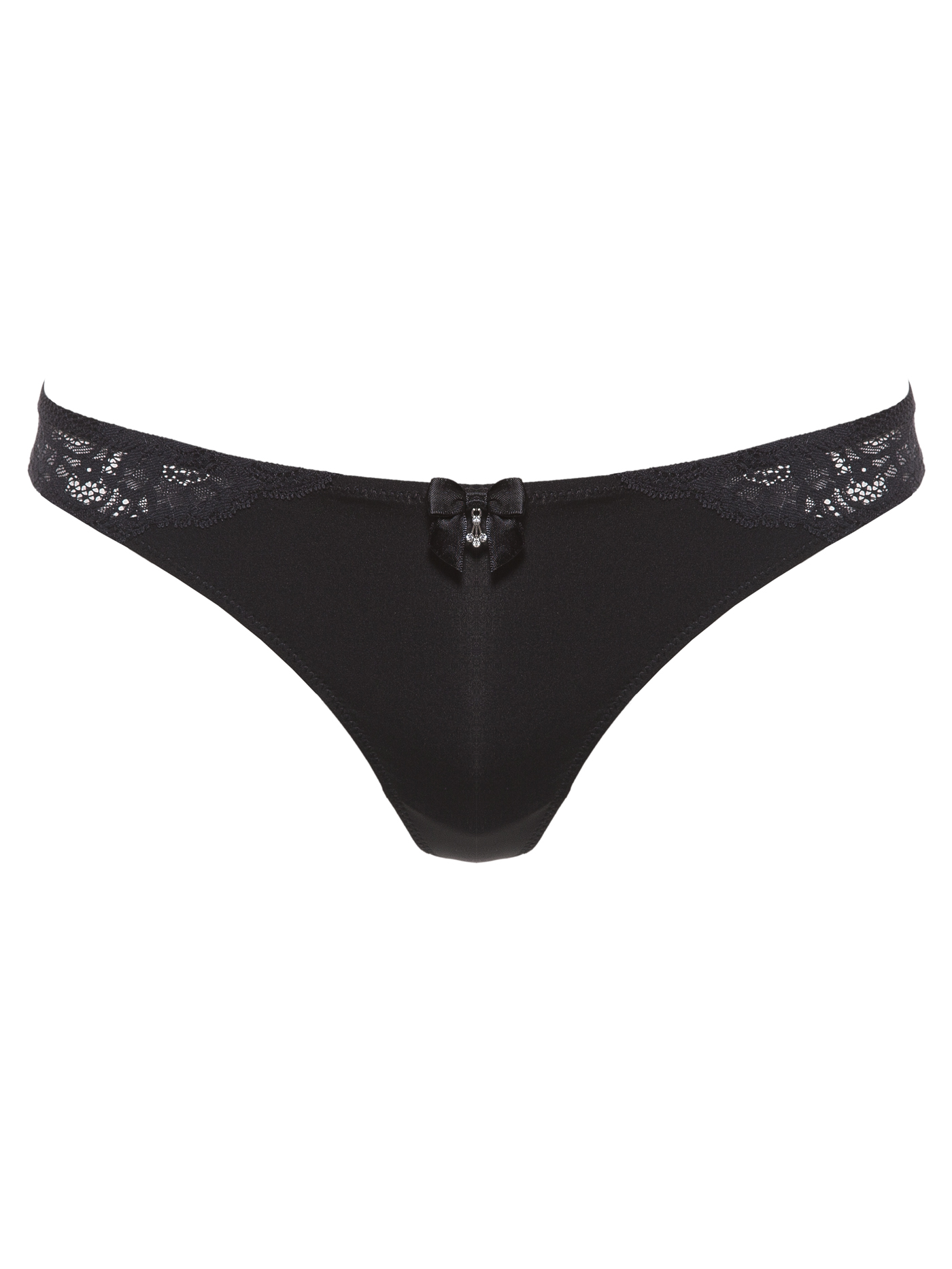 Трусы стринг Черный DE4105ST | фото 3