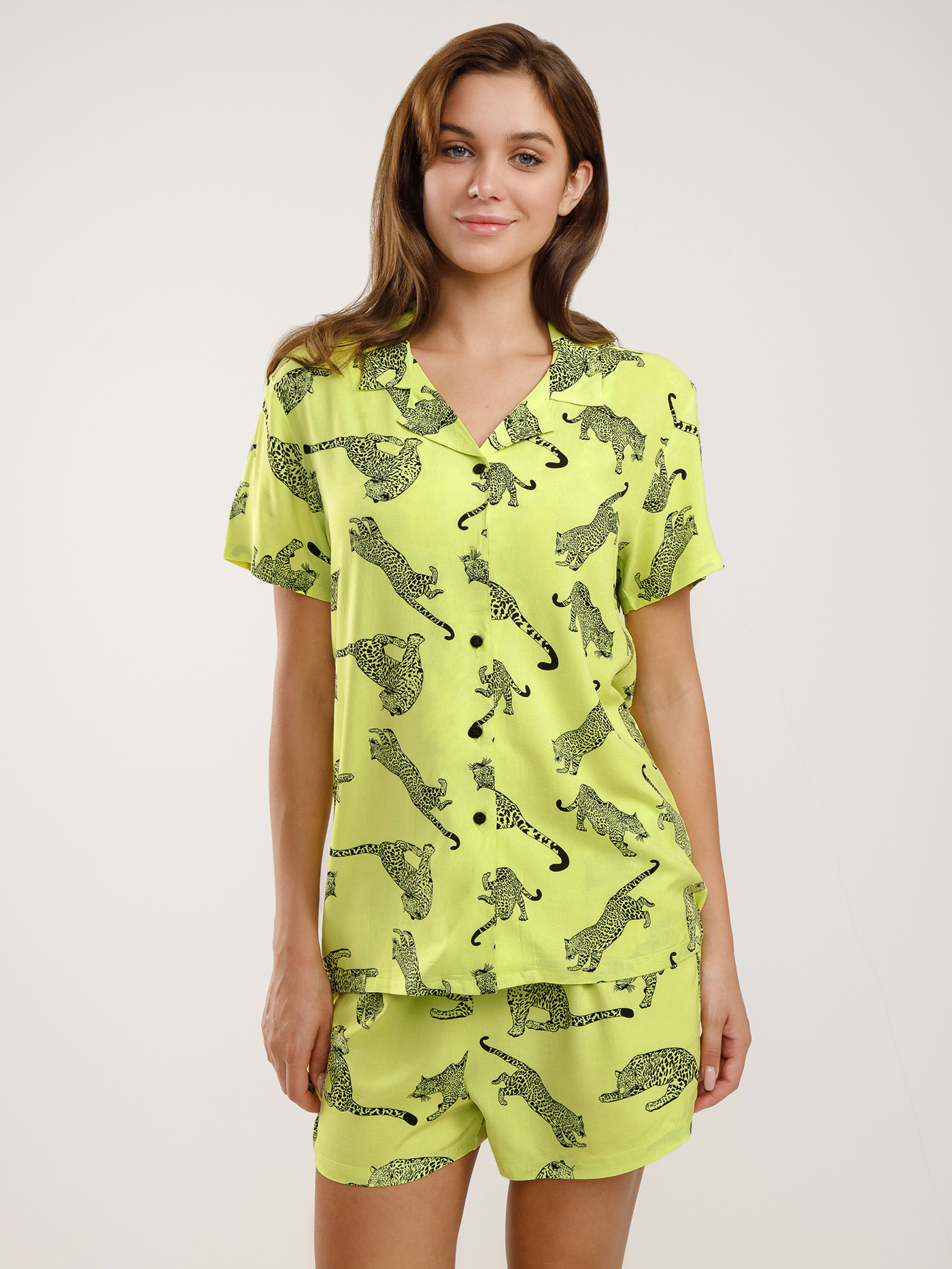 Шорты Неоновый желтый PAR-02 | фото 2