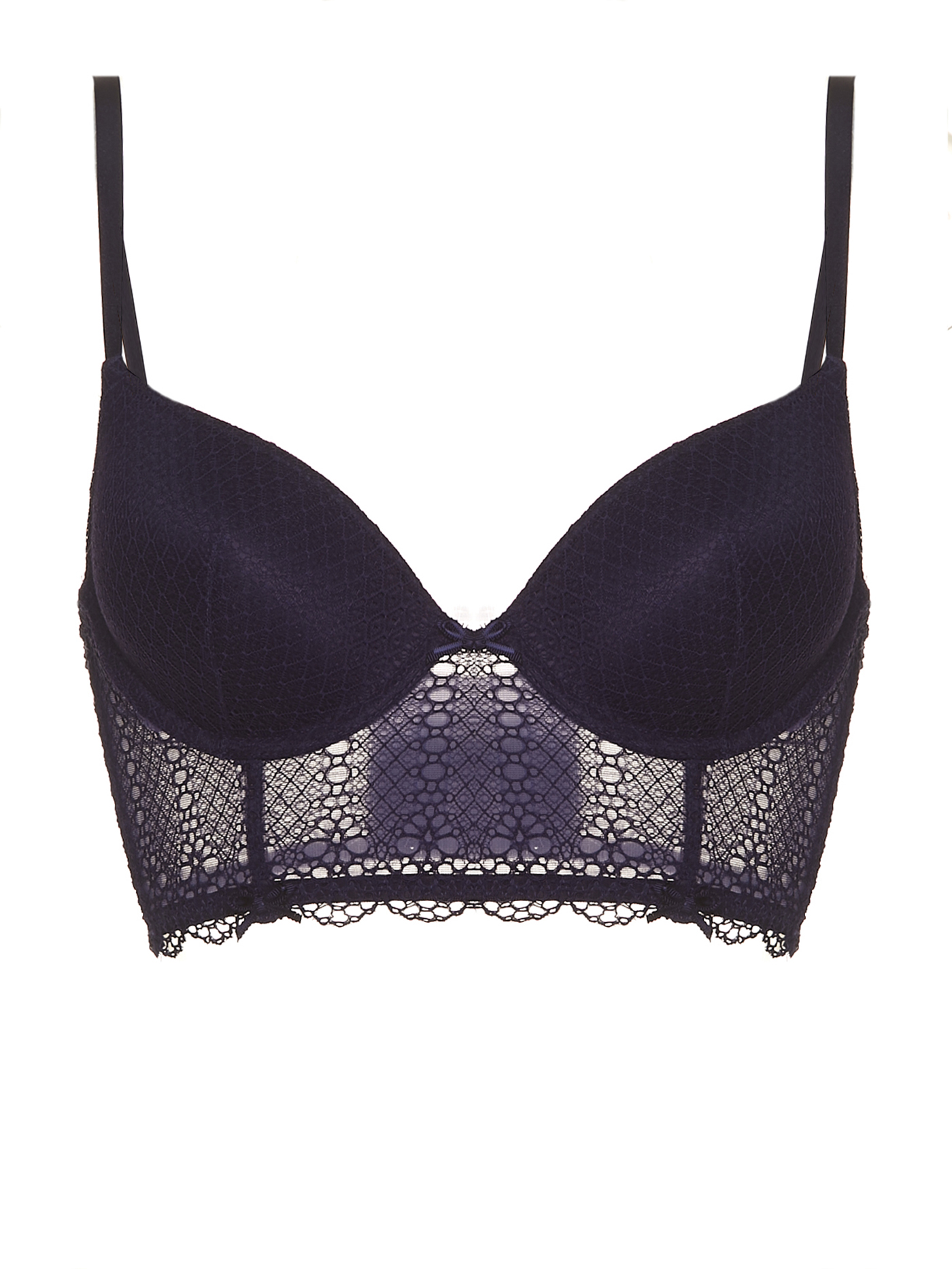 Бюстгальтер бюстье Синий MOU-12838 | фото 4