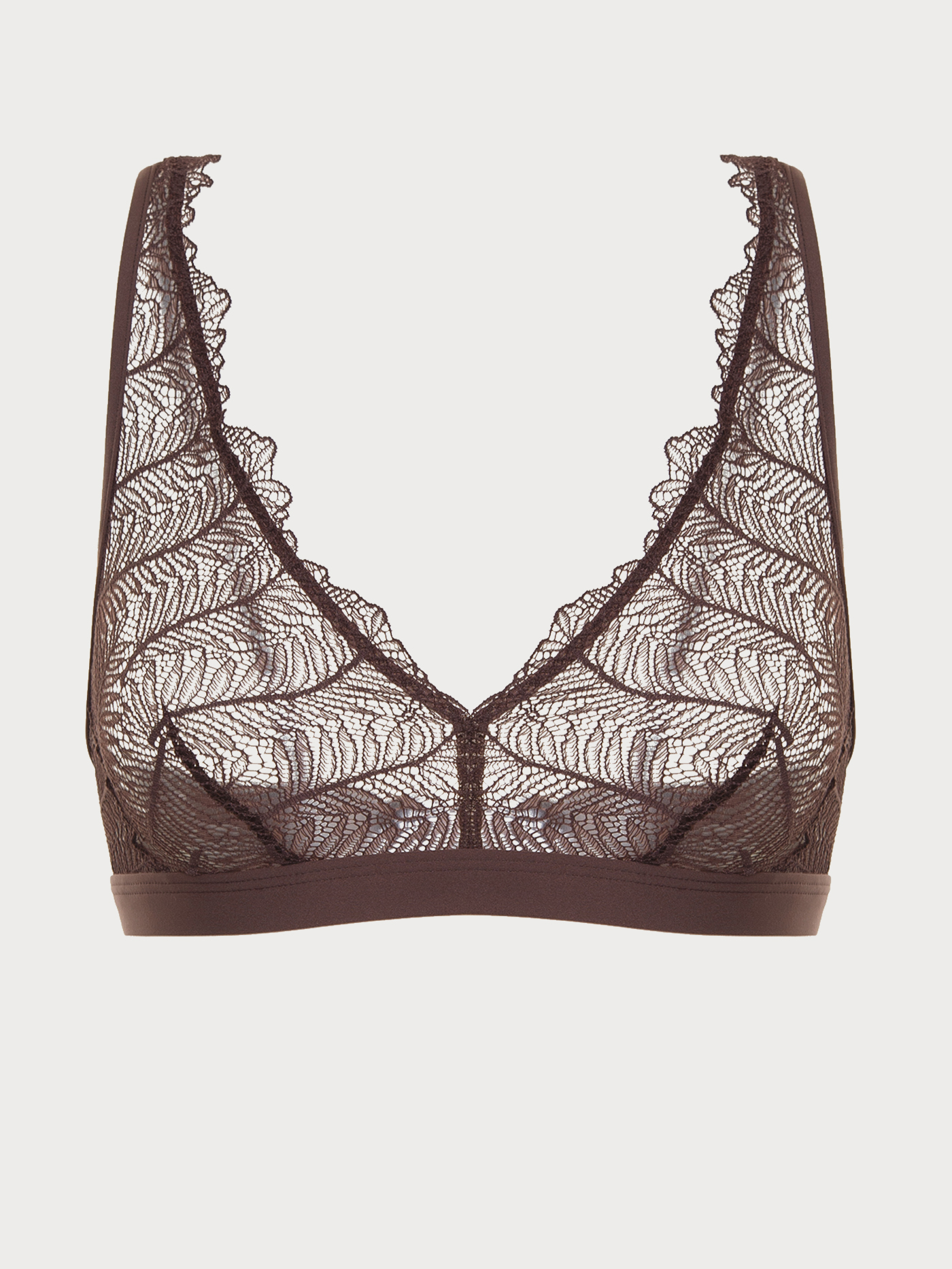 Бюстгальтер мягкий треугольник Коричневый 2884F1418 | фото 6