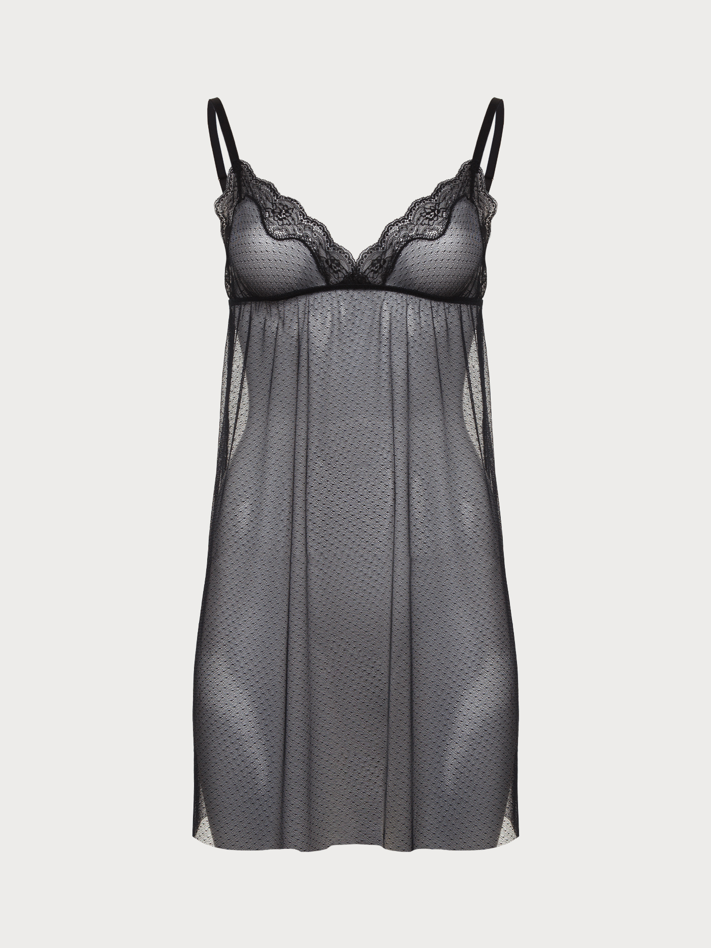 Сорочка короткая Черный 3088F3223 | фото 1