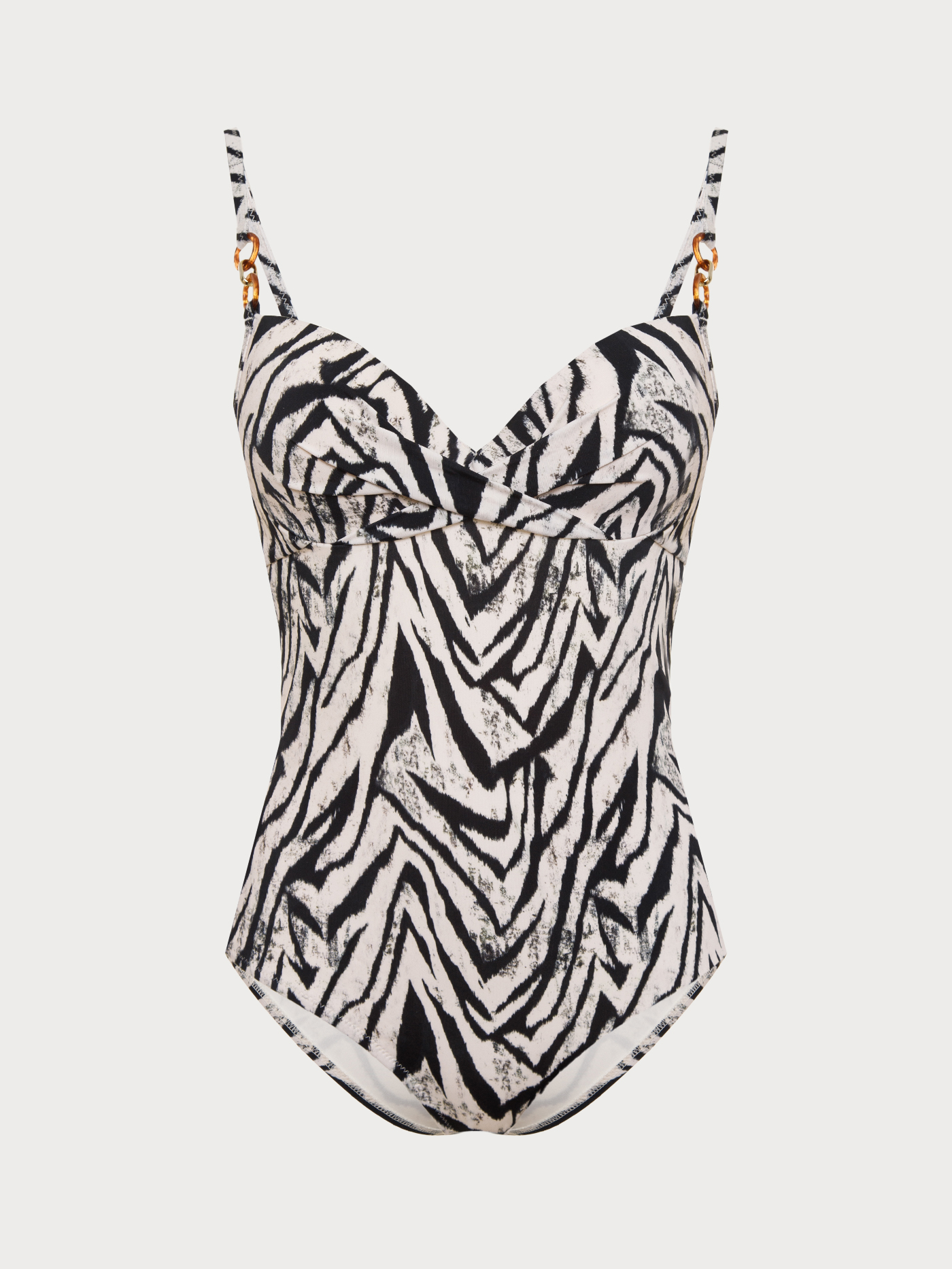 Купальник слитный push-up Принт зебра PRT-1006 | фото 8