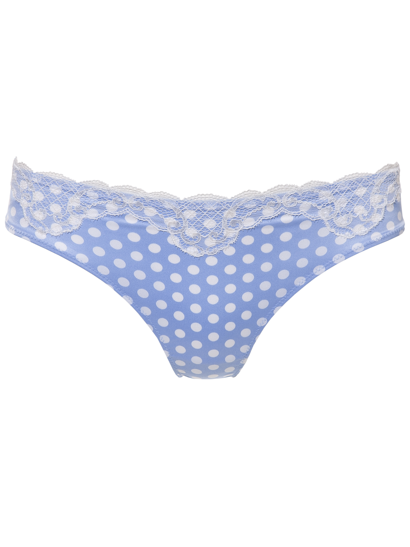 Трусы слип Голубой горошек DE4292BK-P | фото 3