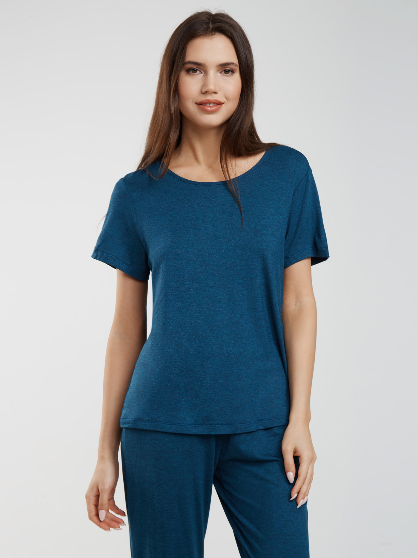 Футболка Бирюзовый 2702F3424 | фото 1