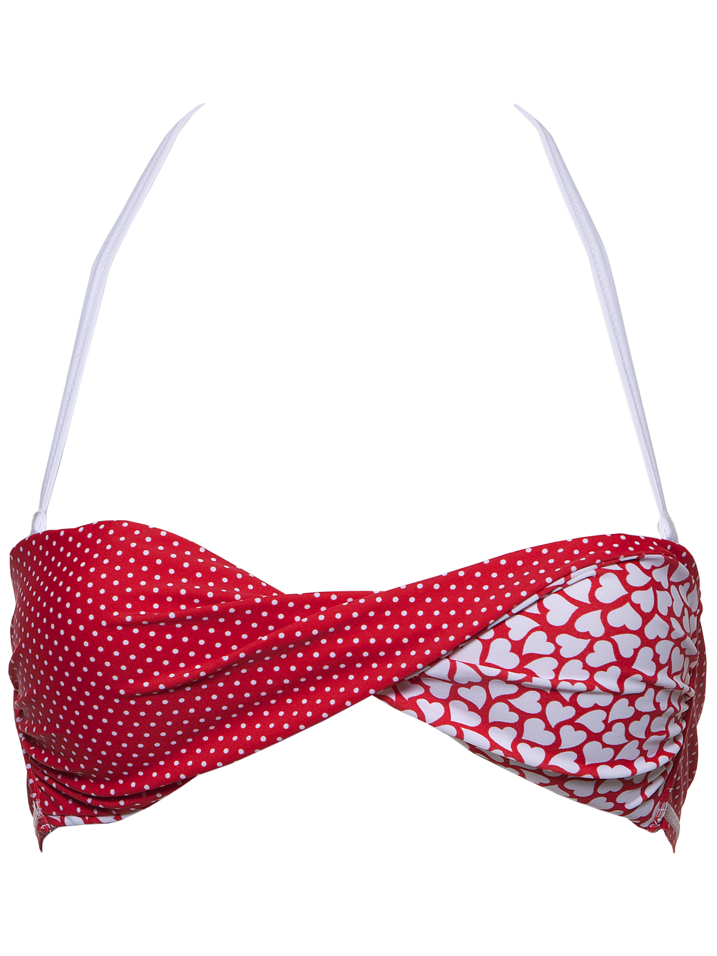 Лиф бандо Красный принт 2405S1811_U | фото 3