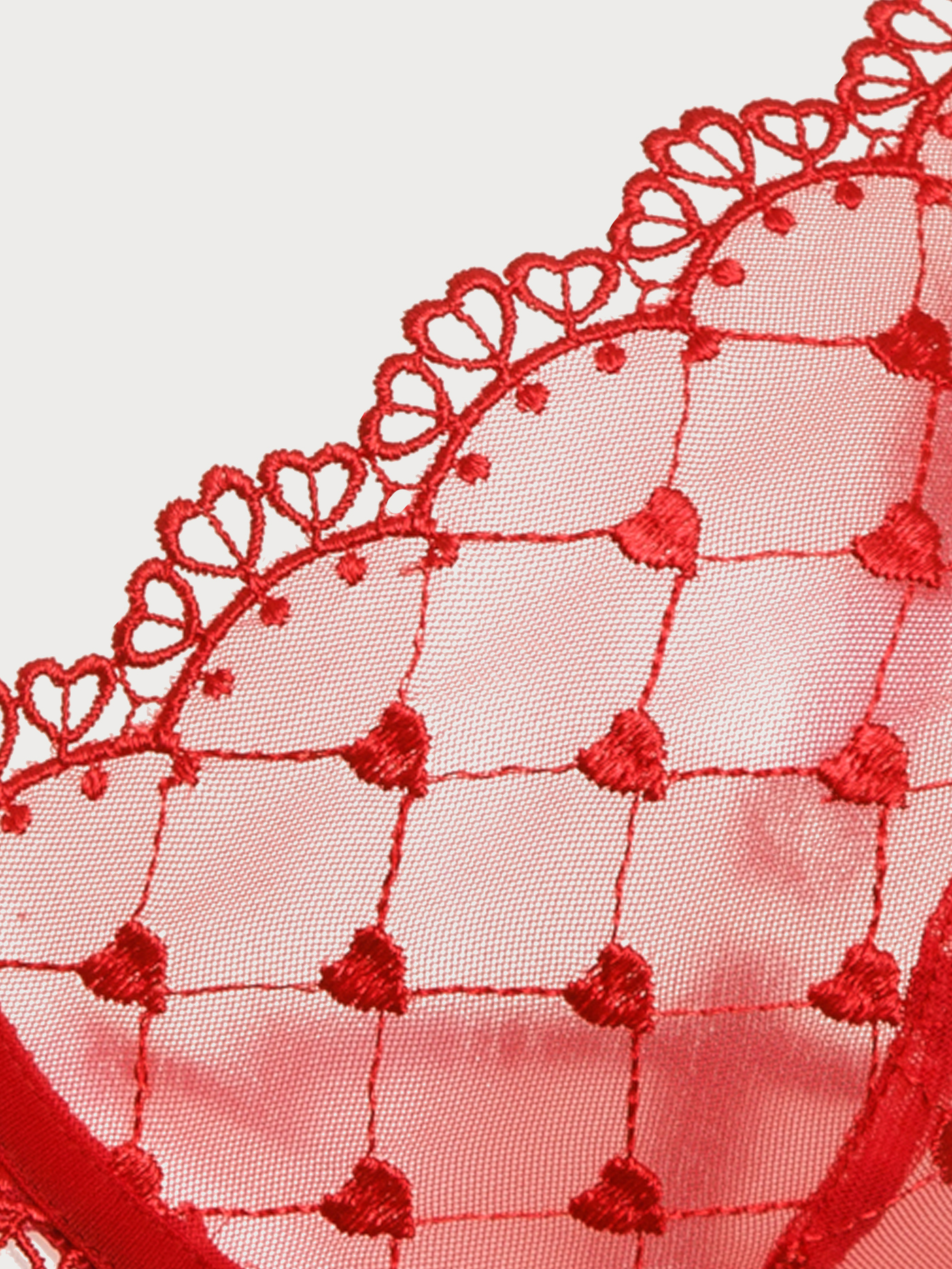 Бюстгальтер мягкий Красный 2954F1315 | фото 5