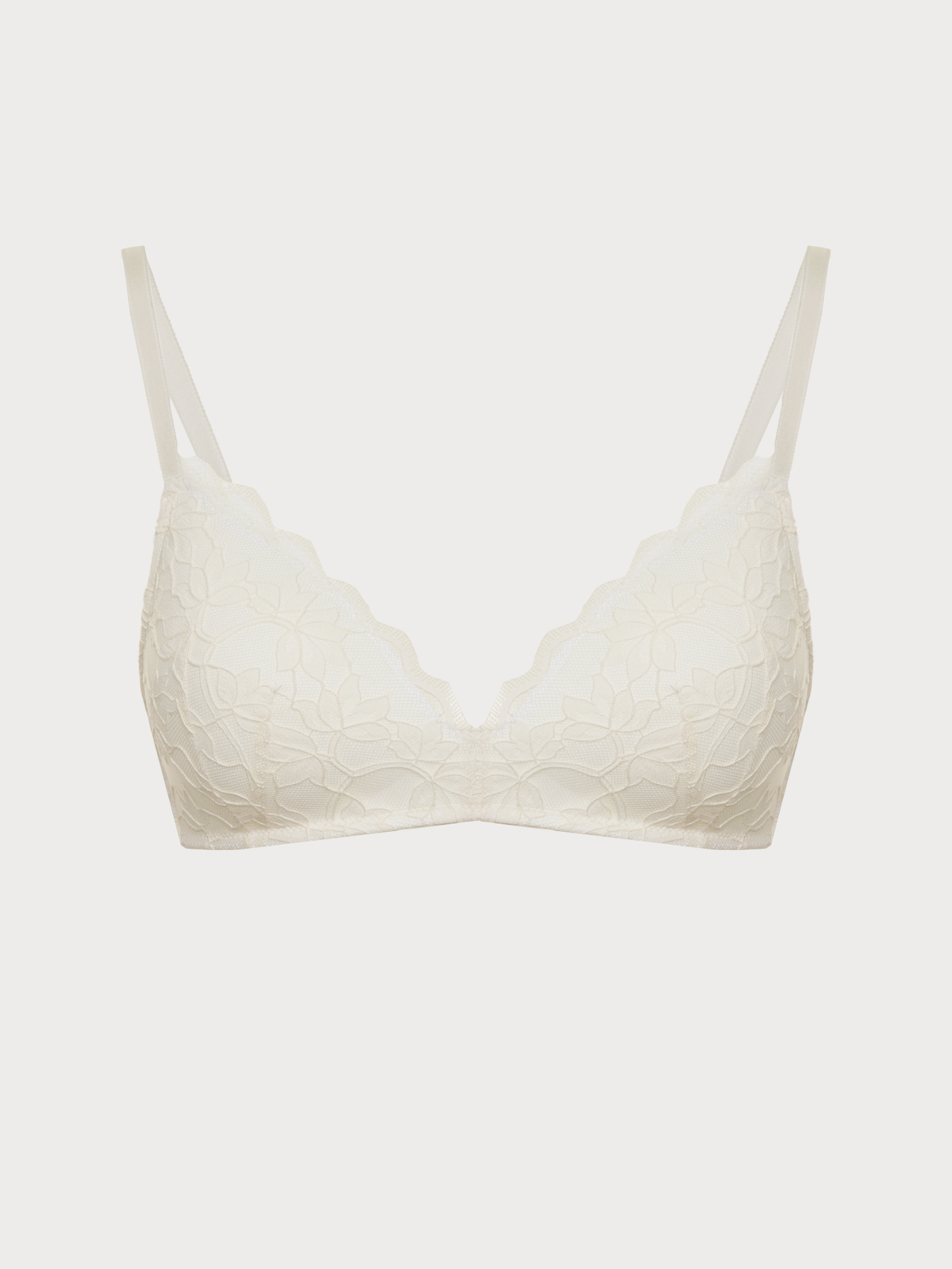 Бюстгальтер треугольник t-shirt Айвори 3016F1401 | фото 6