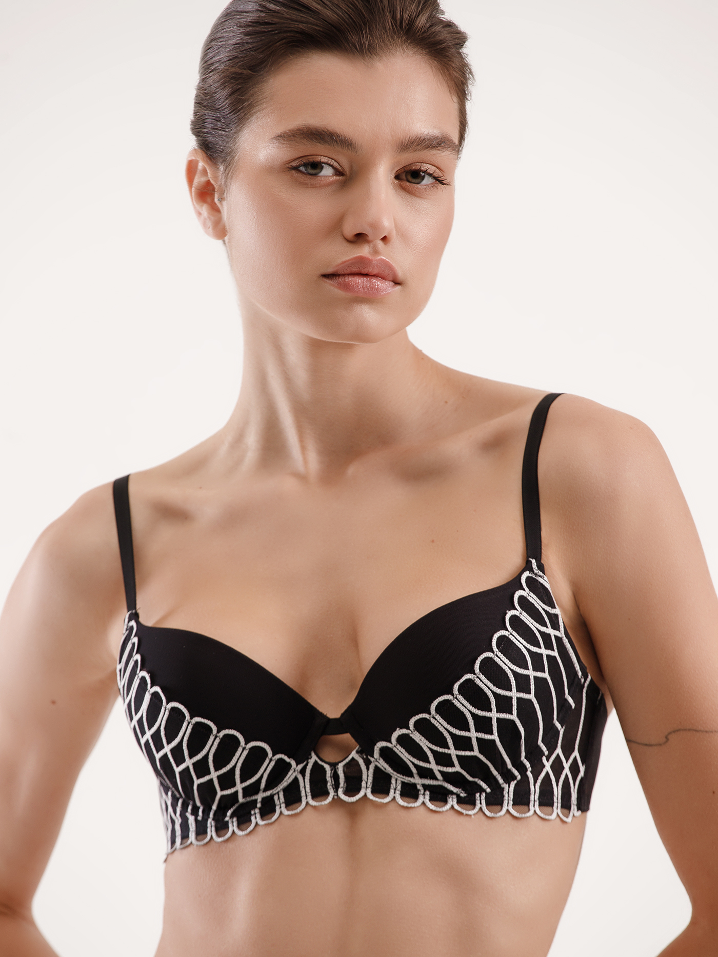 Бюстгальтер push-up Черный ATN0808PB | фото 3