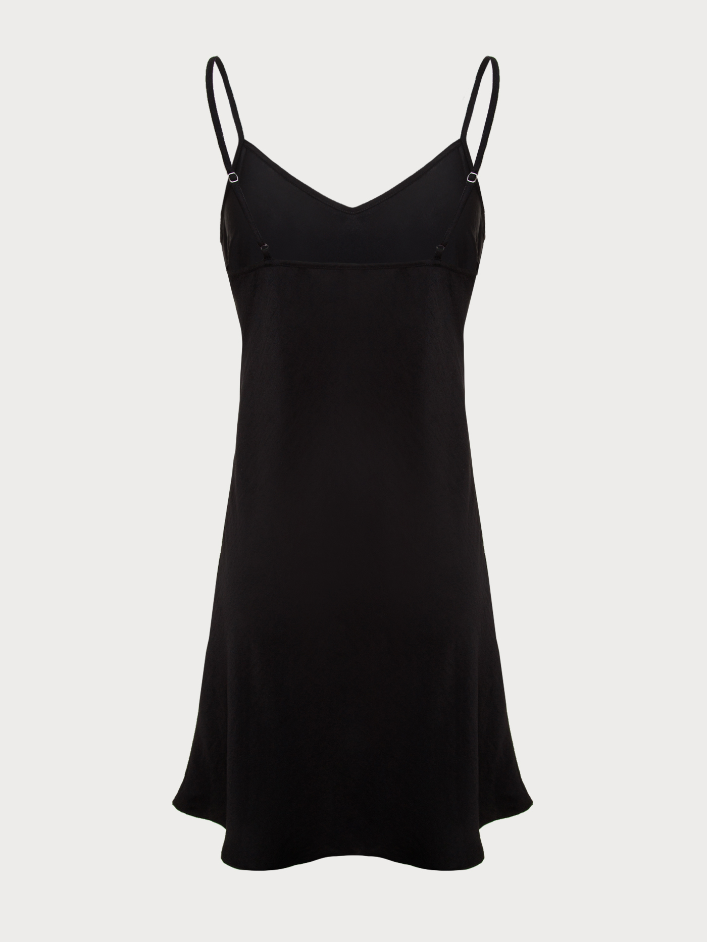 Сорочка на бретелях Черный SP-5 | фото 5