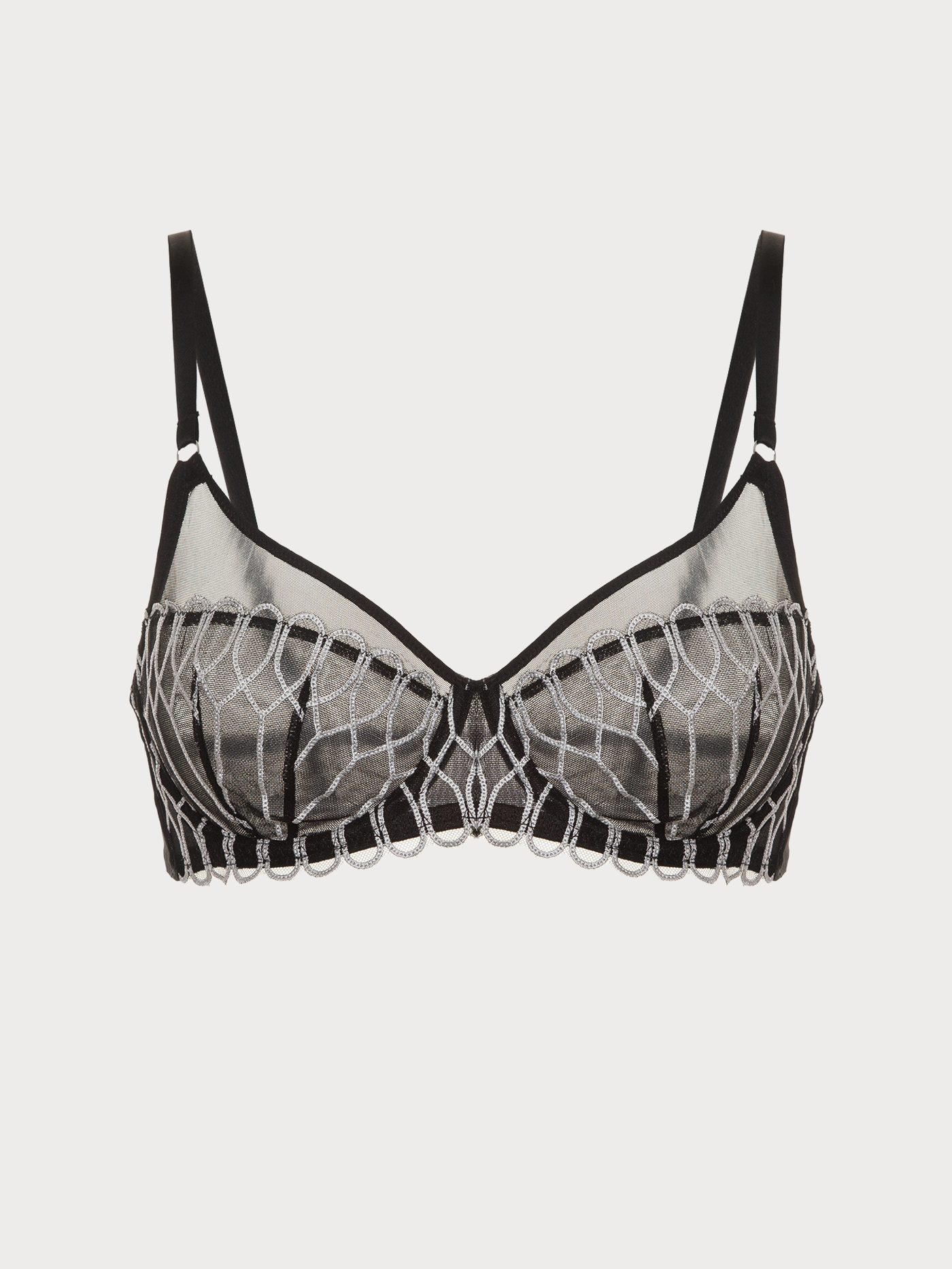 Бюстгальтер мягкий Черный ATN0808WB | фото 1