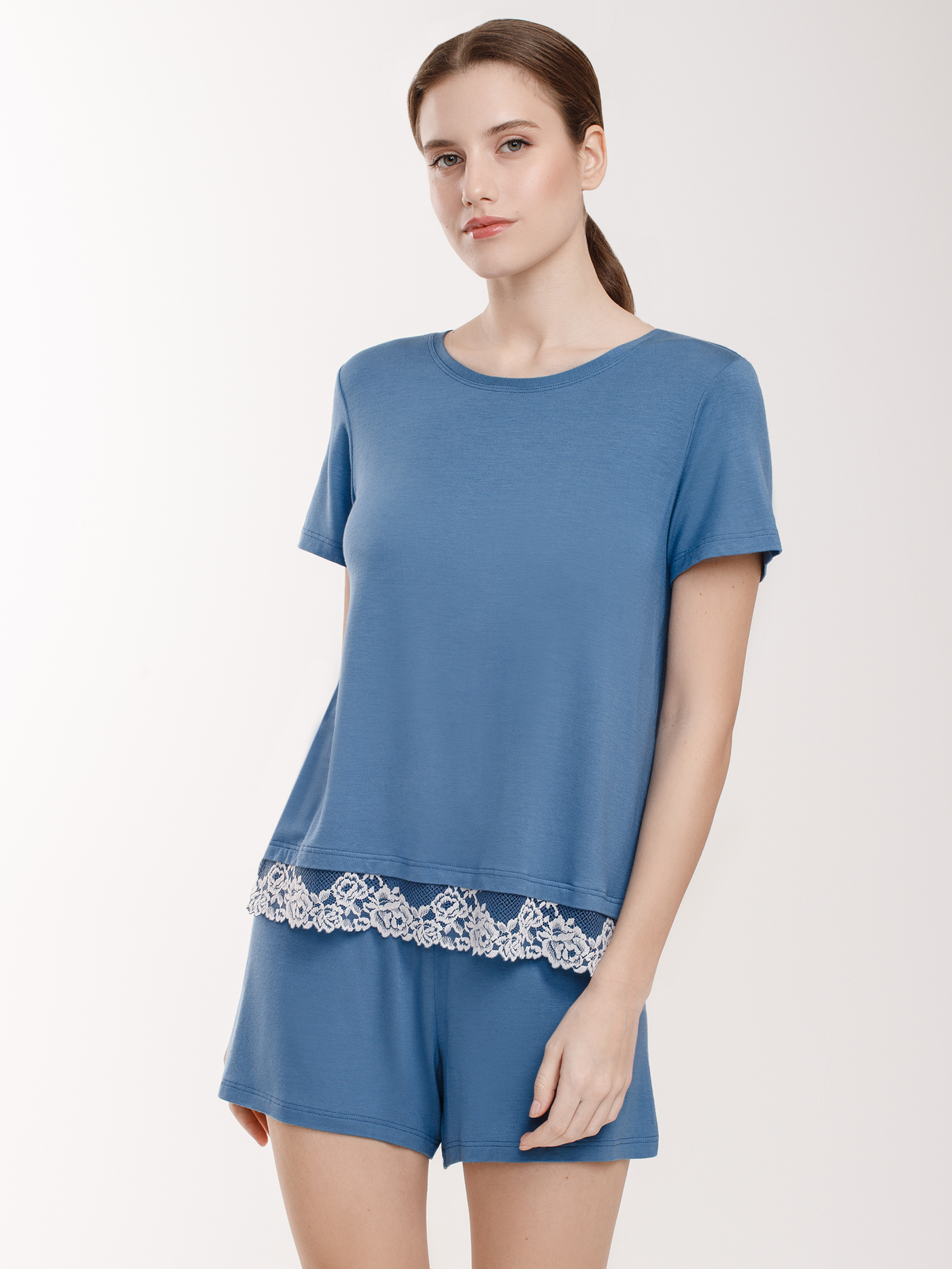 Футболка Синий 2959F3424L | фото 1