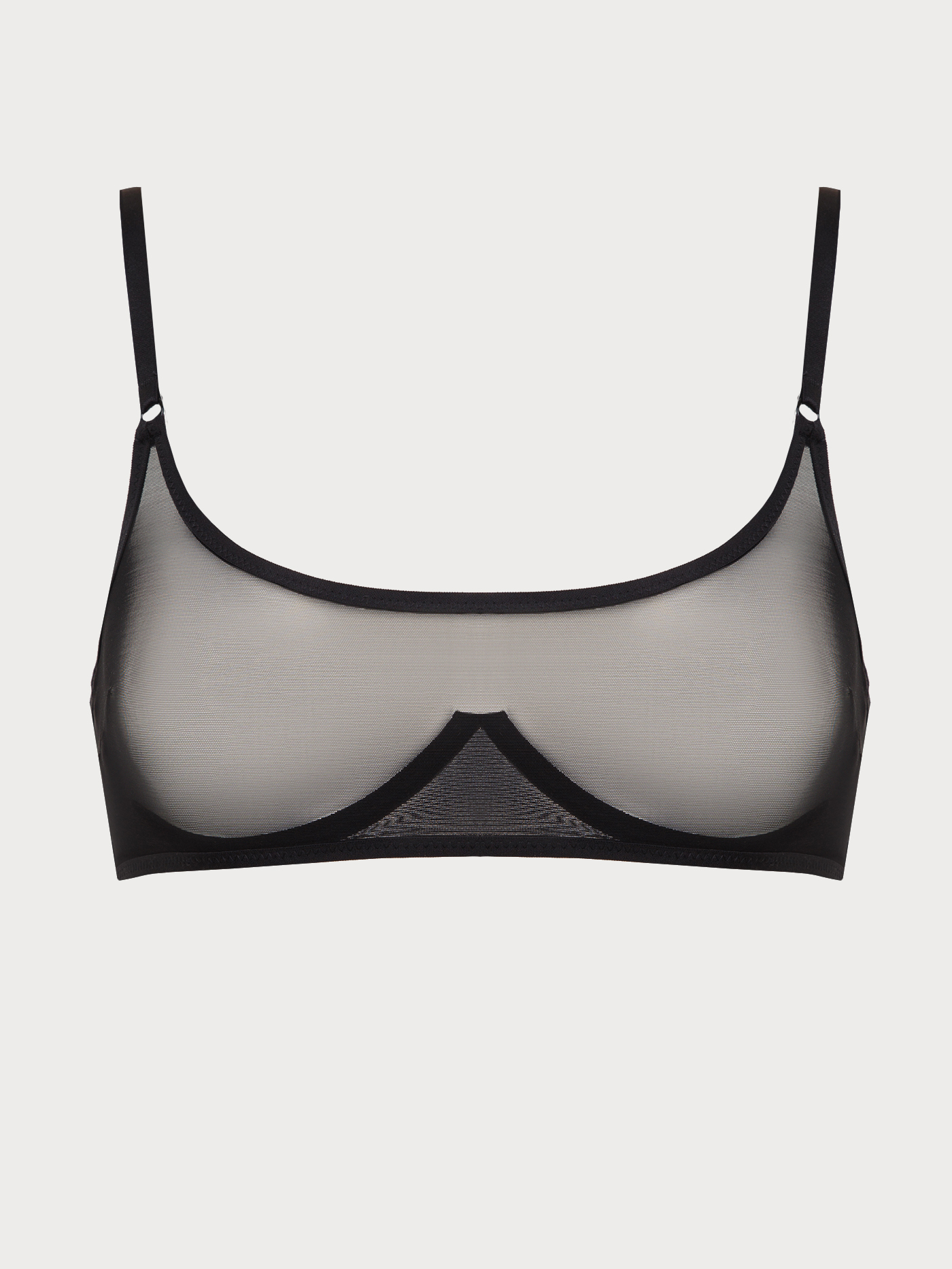 Бюстгальтер мягкий топ Черный 2865F3308 | фото 6