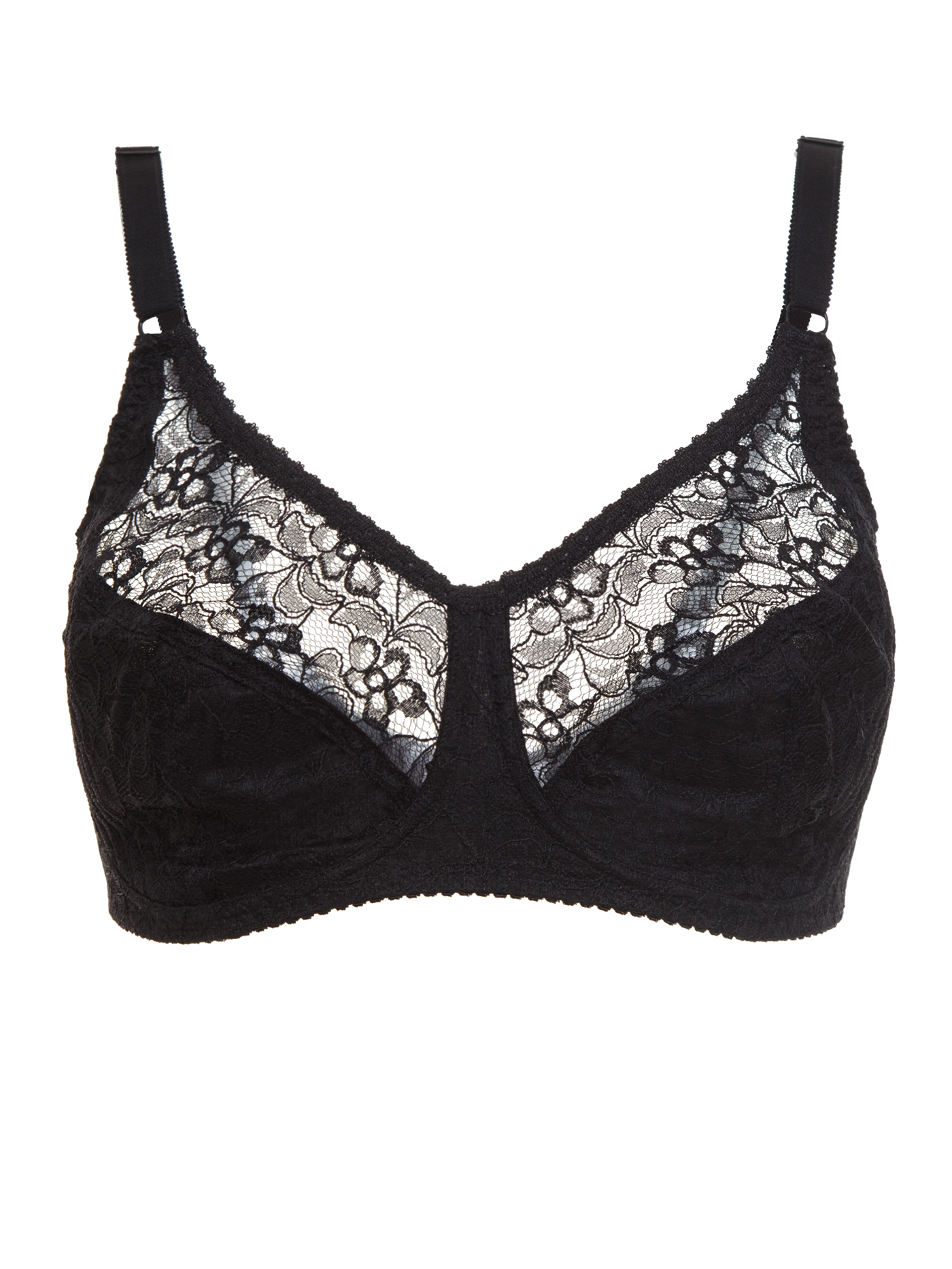 Бюстгальтер мягкий Черный A80416 | фото 3