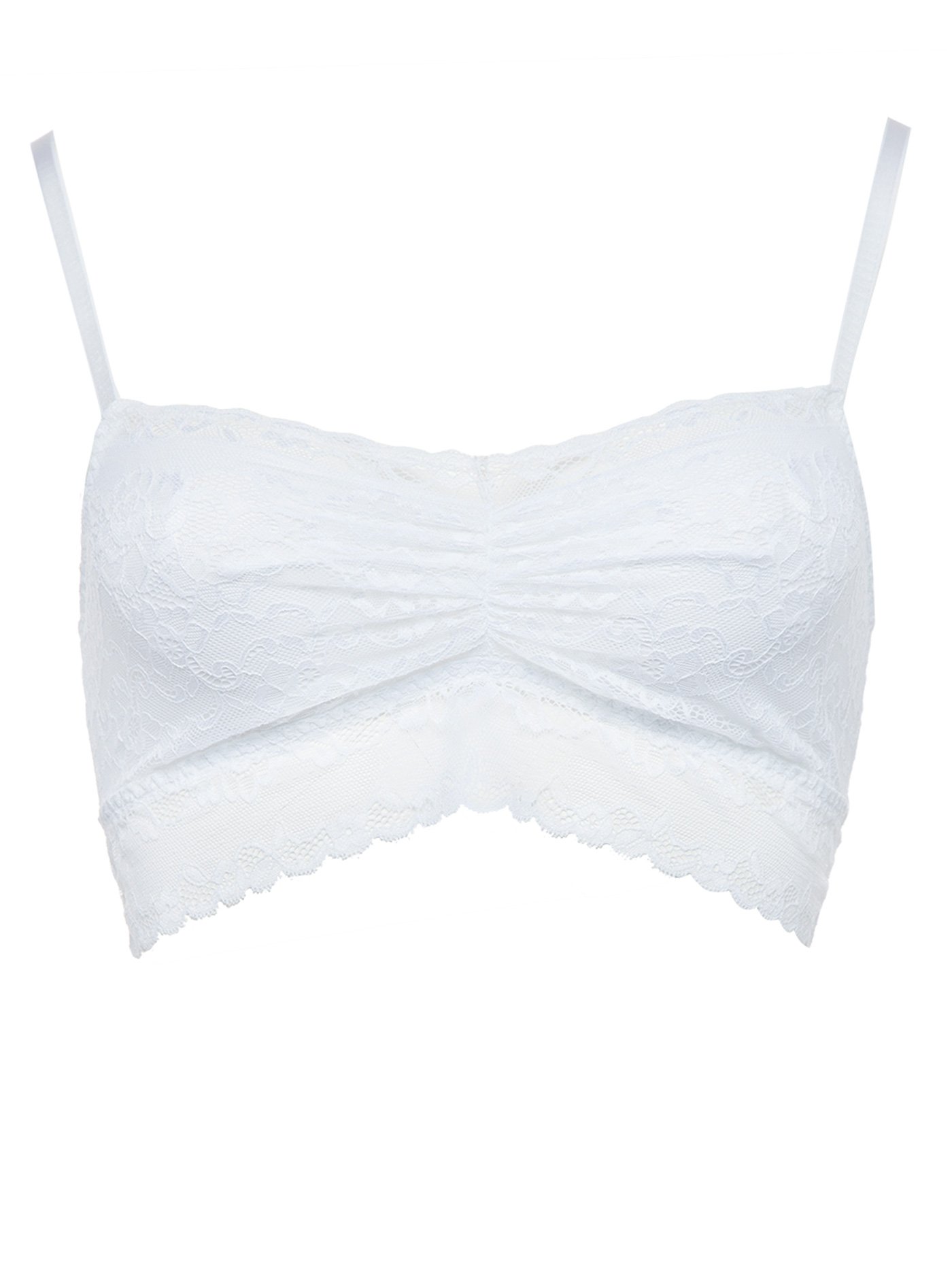 Бюстгальтер мягкий топ Белый TV 1 | фото 3