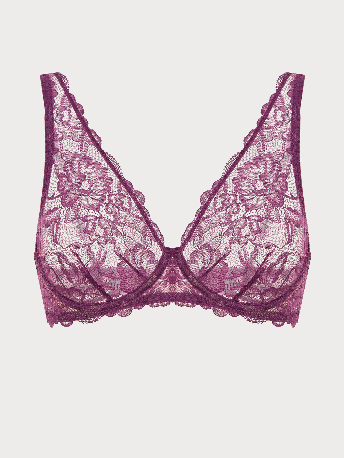 Бюстгальтер мягкий Пурпурный 2878F1301 | фото 6