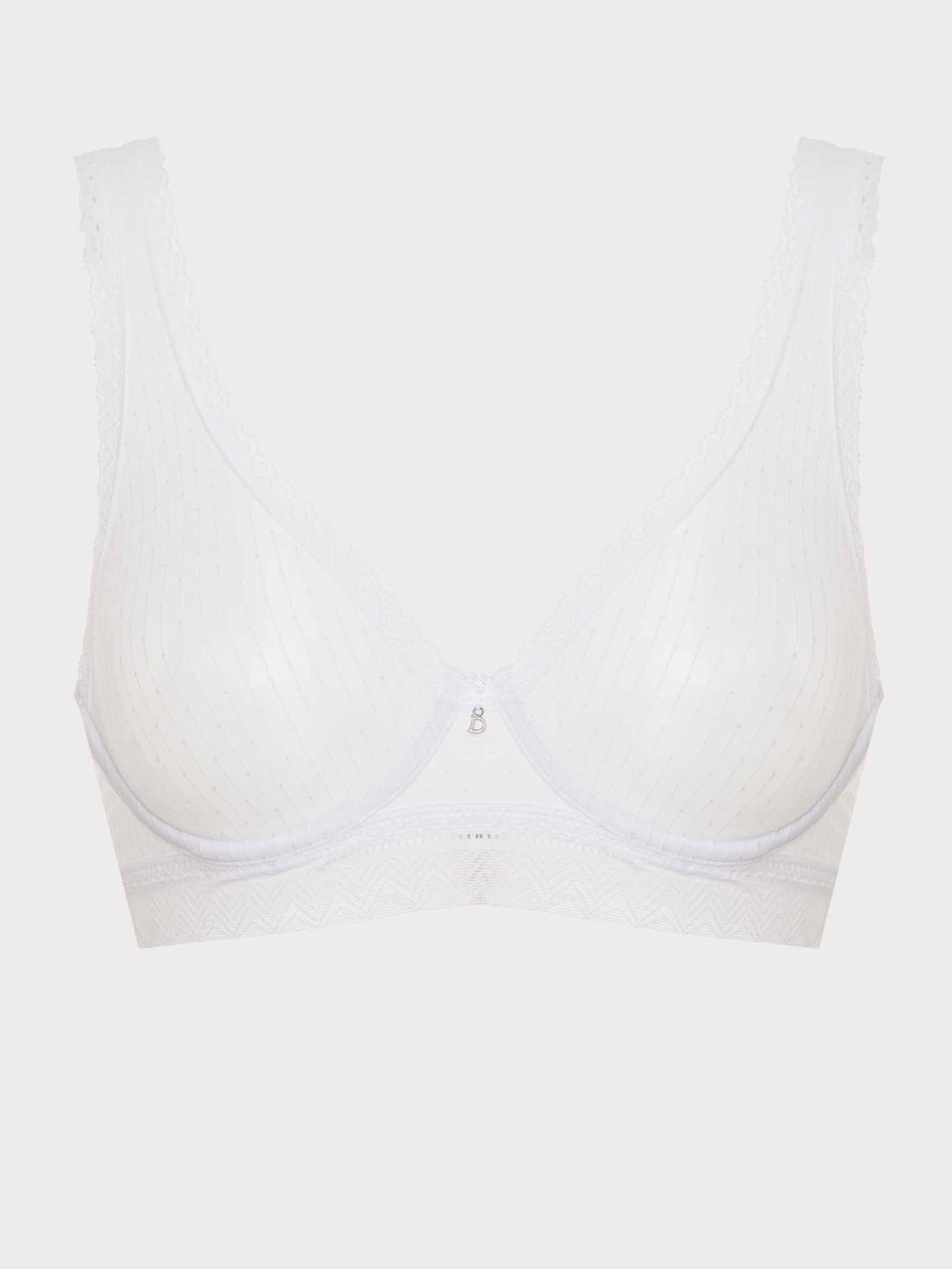 Бюстгальтер мягкий Белый BU6220WB-1 | фото 6