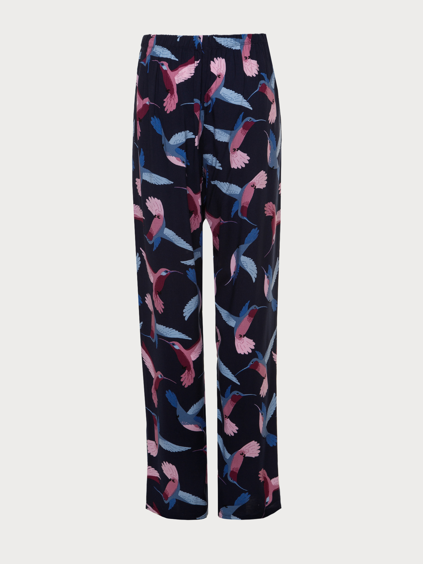 Брюки Принт синий PAR-01 | фото 6