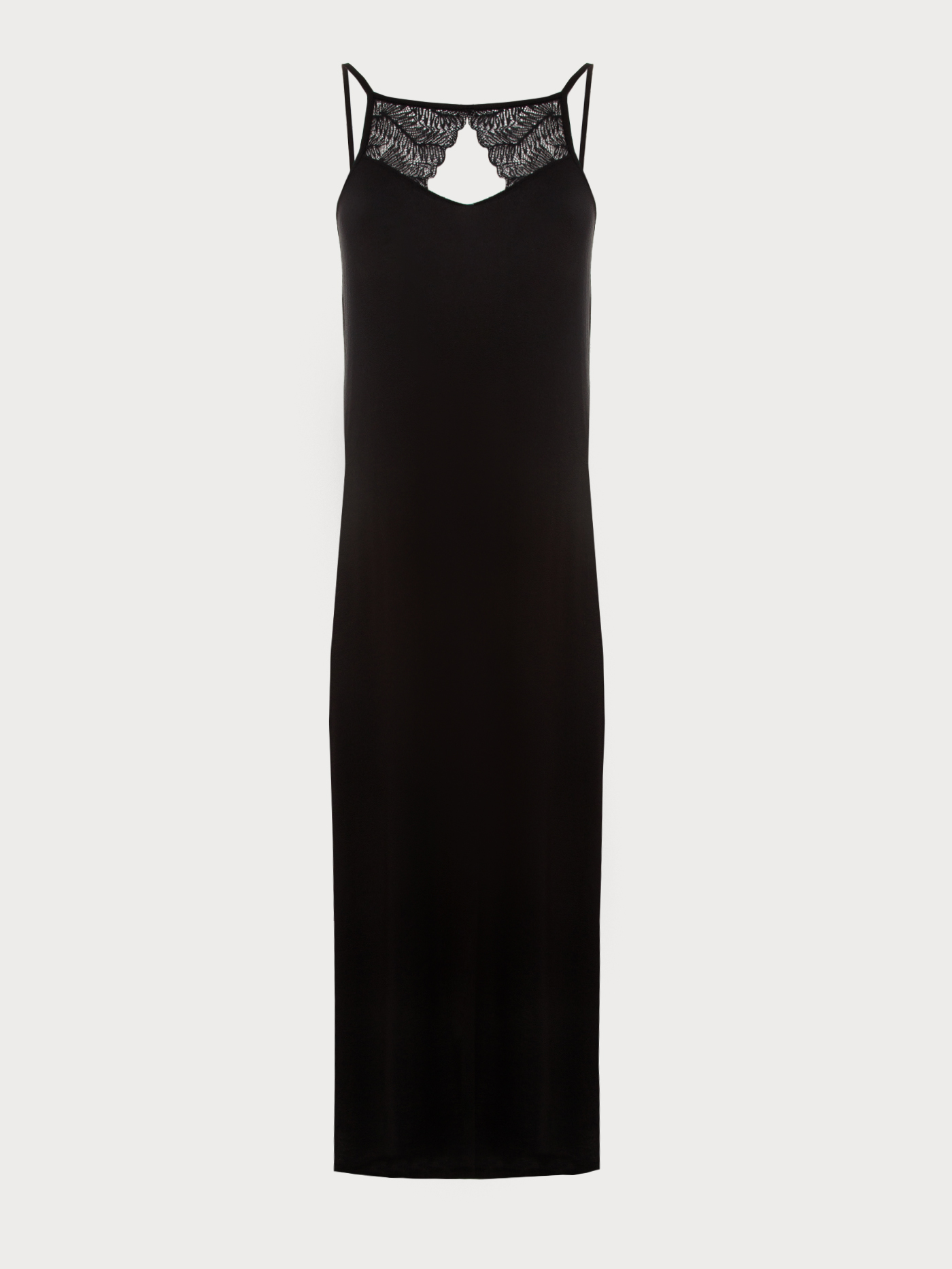 Сорочка длинная 3065F3208L Черный | фото 1