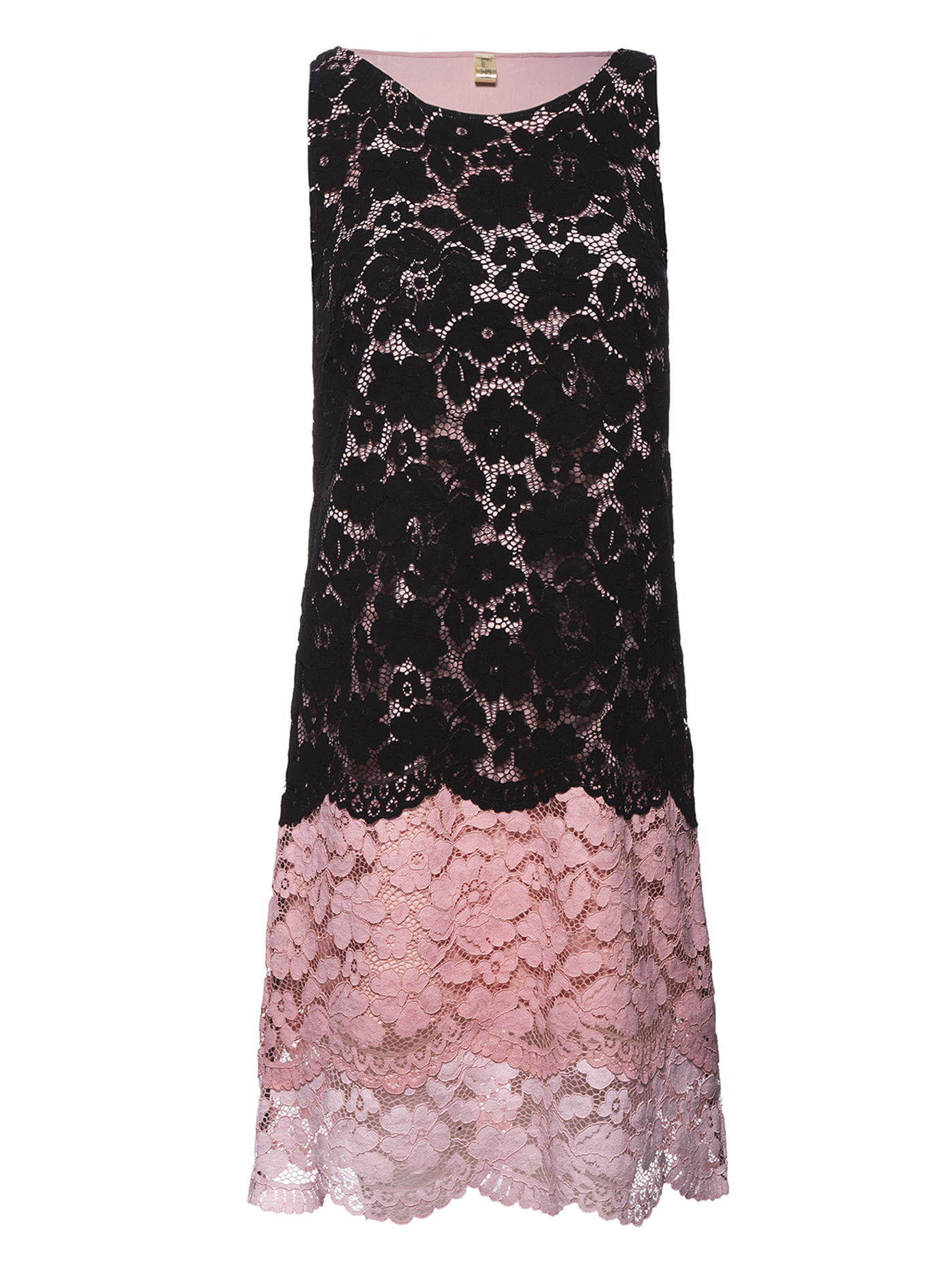 Платье Черный с розовым 2396F4526 | фото 3