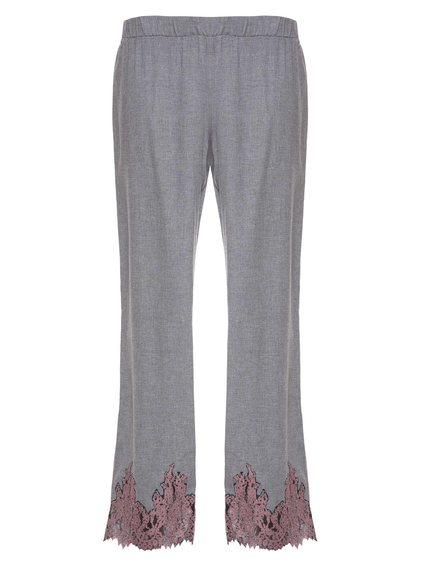 Брюки Серый меланж LA6FEE | фото 3