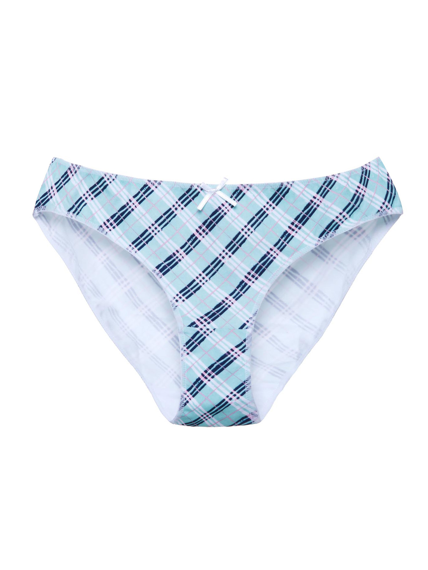 Трусы слип Принт клетка DG001-1 | фото 3