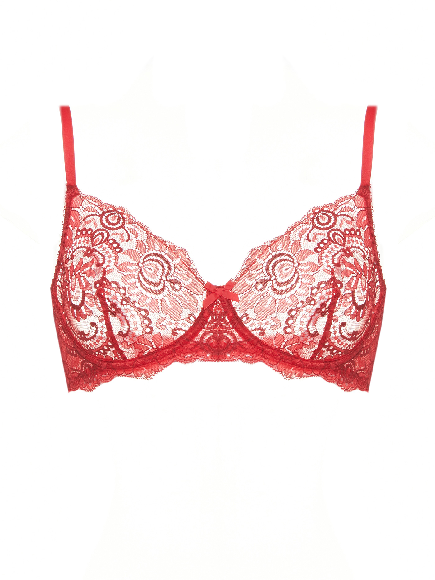 Бюстгальтер мягкий Насыщенный красный 2388F1301_U | фото 3