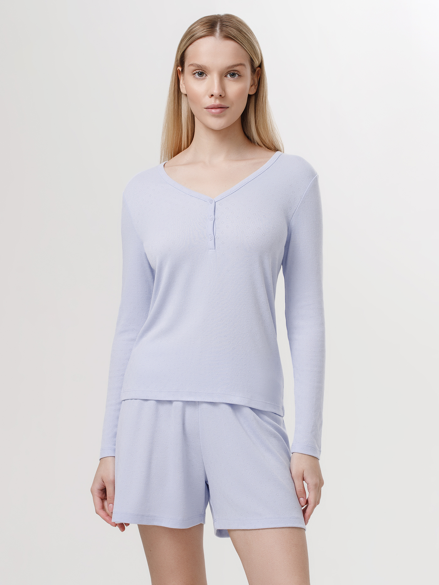 Лонгслив Сиреневый PRR-0106SL | фото 1