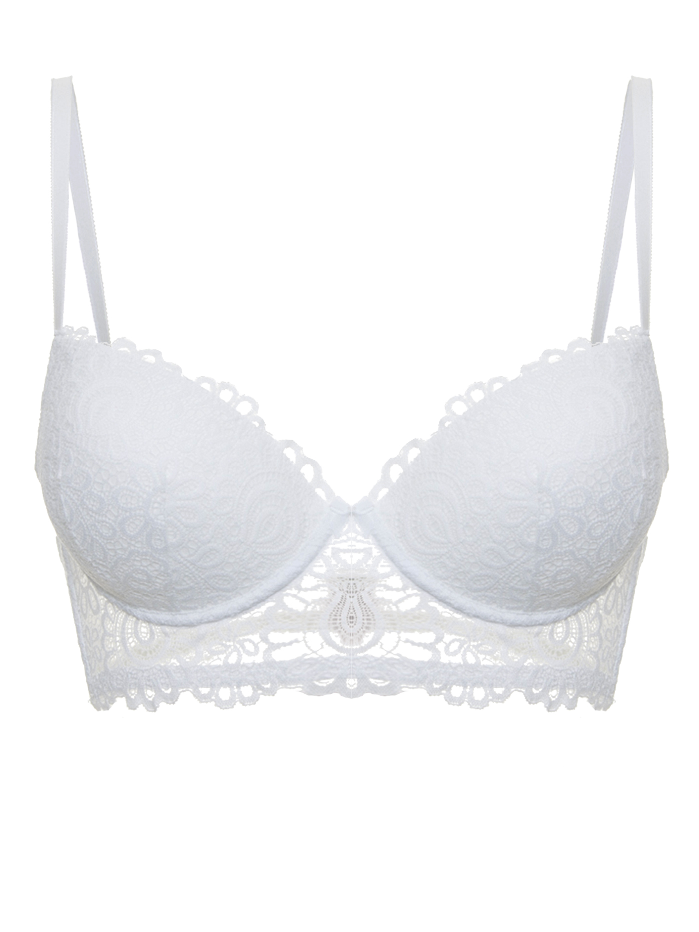 Бюстгальтер бюстье Белый 2484F1650_2_B | фото 5