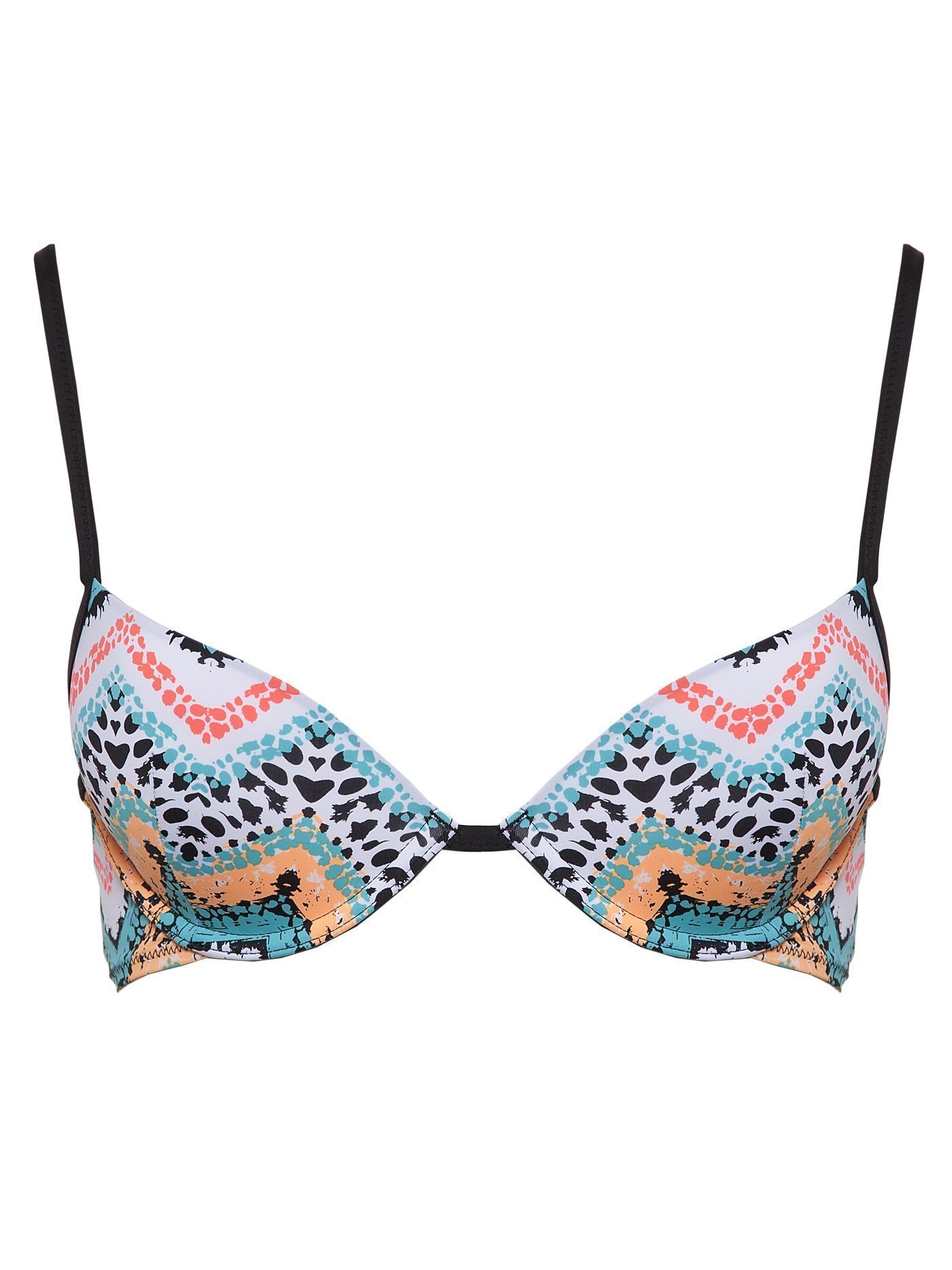 Лиф push-up Принт голубой SR 3 | фото 3