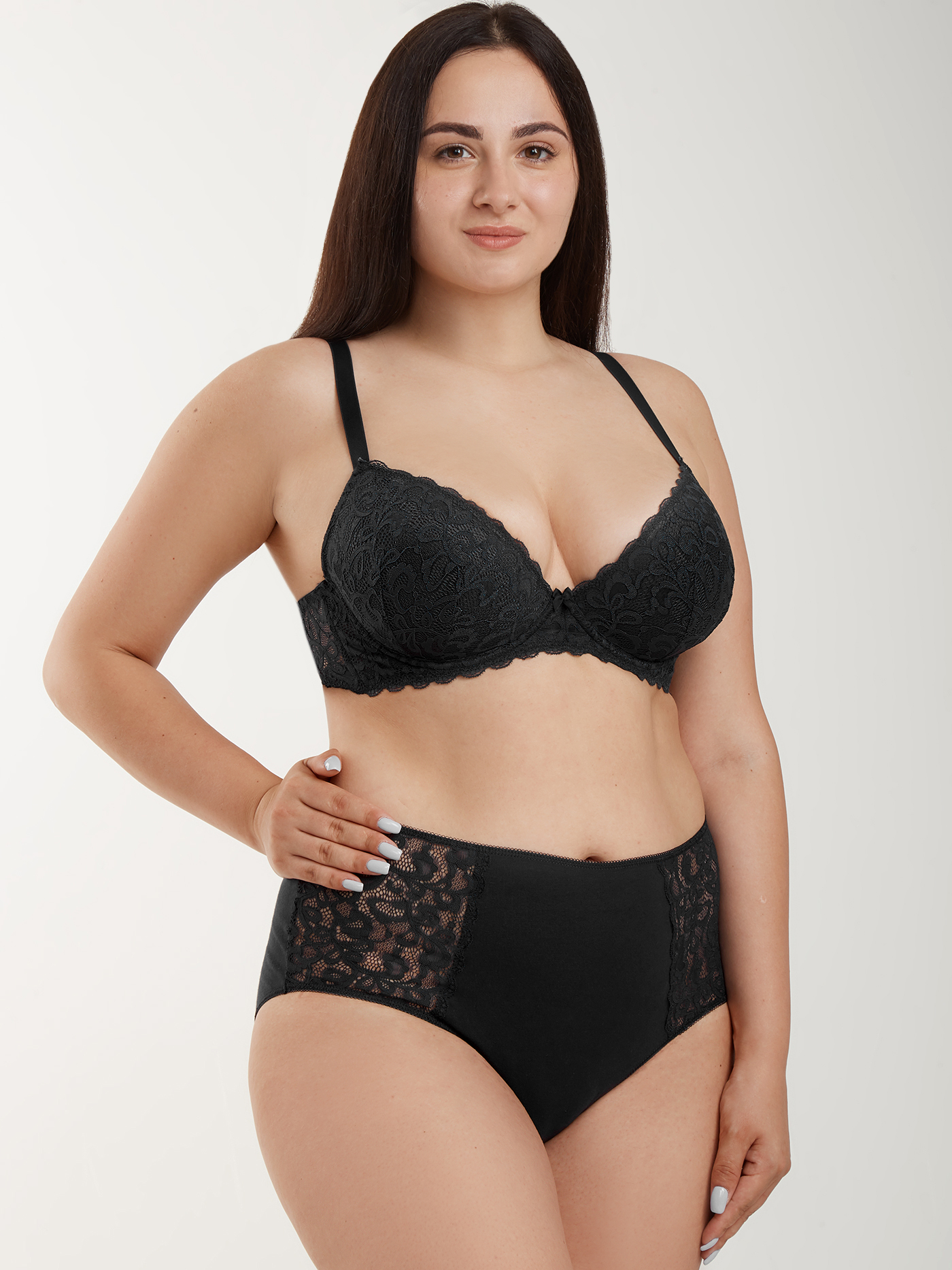 Бюстгальтер t-shirt Черный 2559F1403L | фото 4